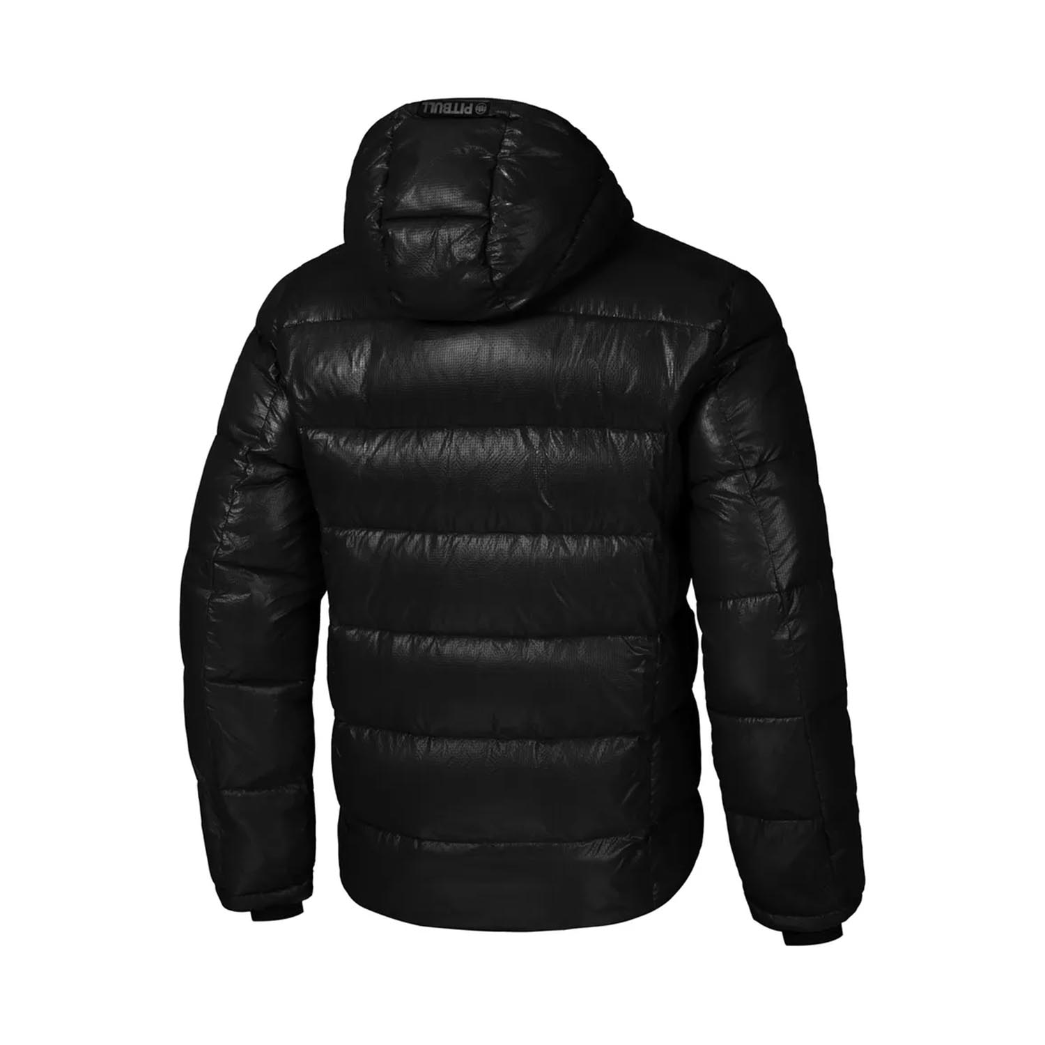 Pit Bull West Coast Jacke, Padded Hooded Pepperwood, schwarz, XXL
