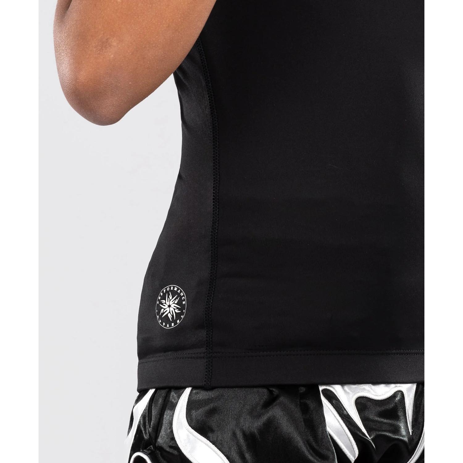 VENUM Rashguard, S/S, Kids, Contender, black, 14 J