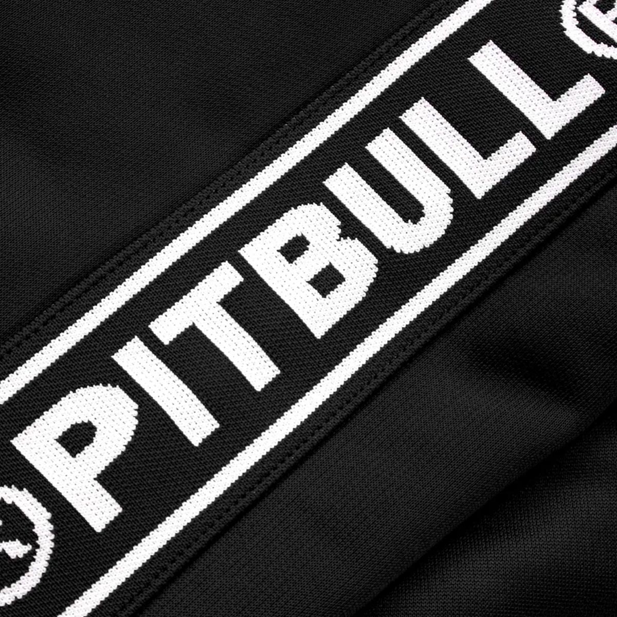 Pit Bull West Coast Trainingsjacke, Tape Logo, schw, XXXL