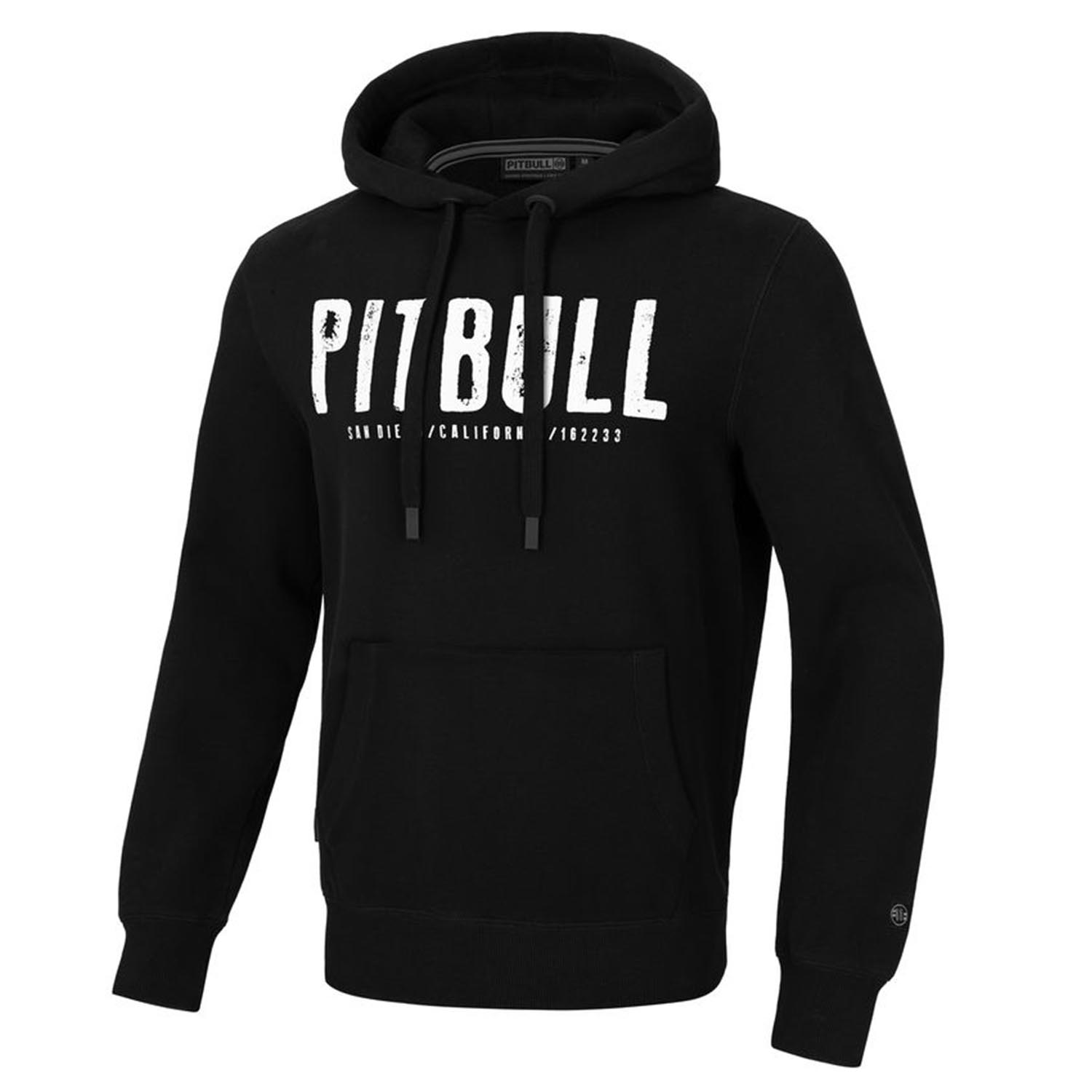 Pit Bull West Coast Hooded, Street King, black, XXL