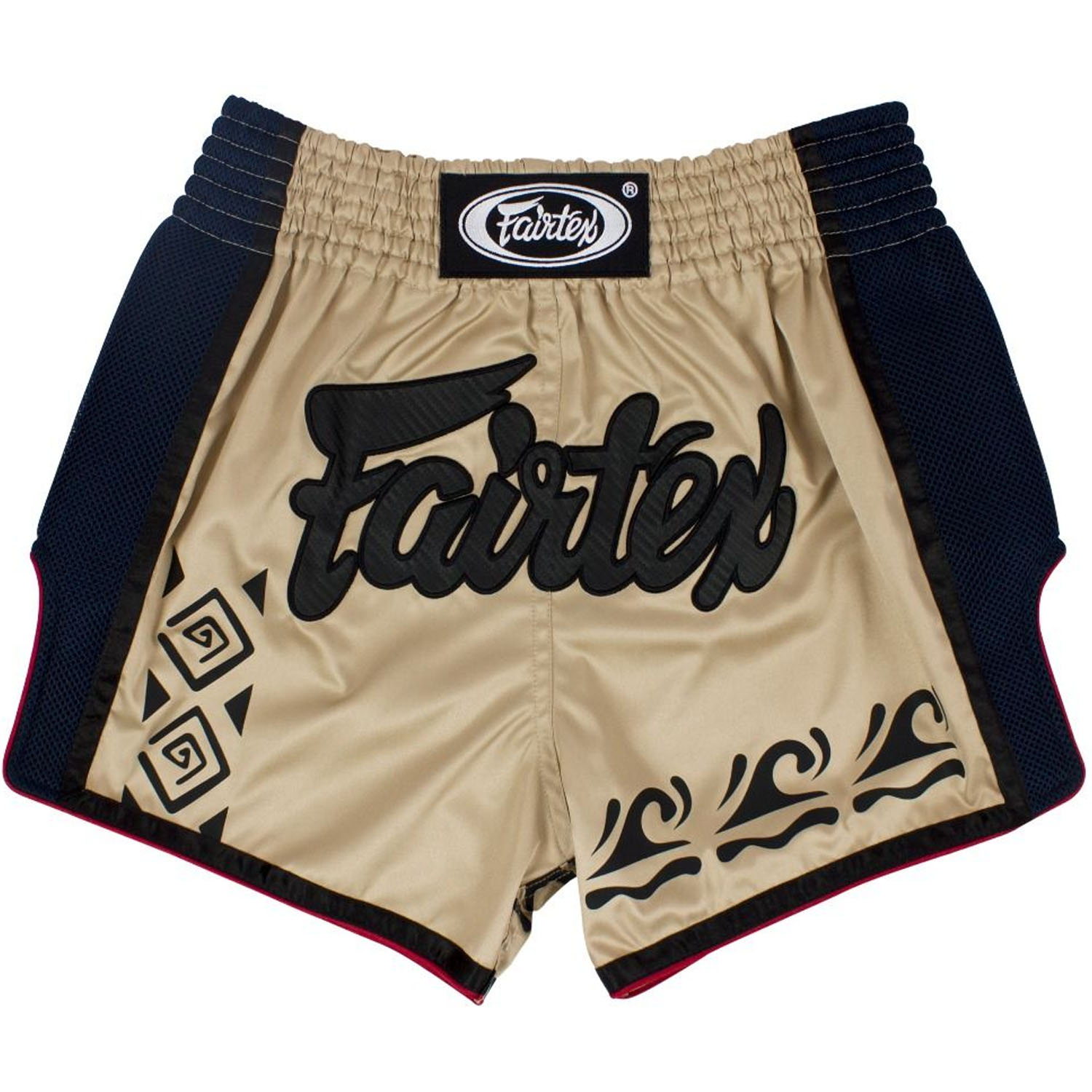 Fairtex Muay Thai Shorts, BS1713, Tribal, beige, XXL