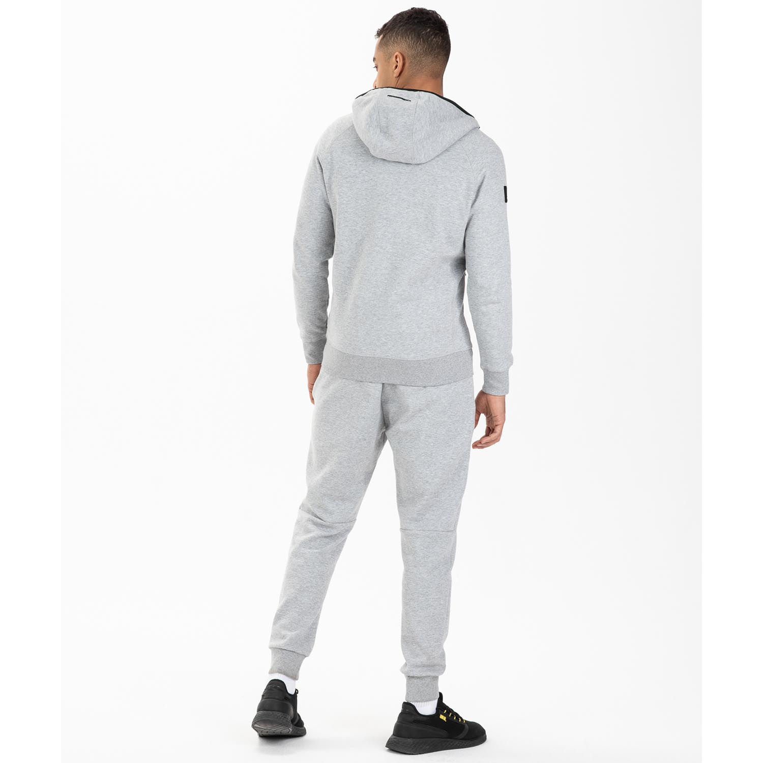 Pit Bull West Coast Zip Hoody, Harris, grau, XL