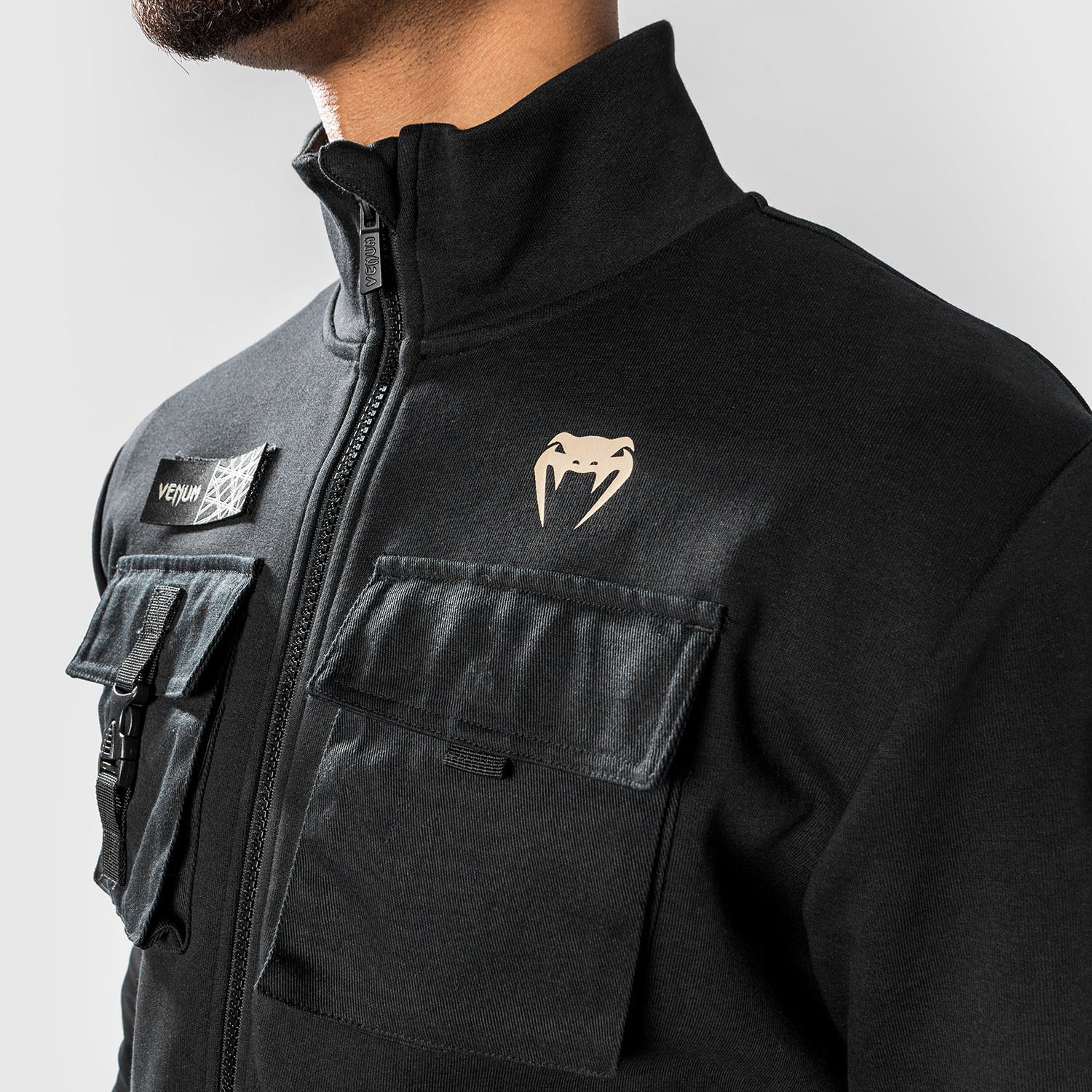 VENUM Trainingsjacke, Tecmo 2.0, schwarz, XXL