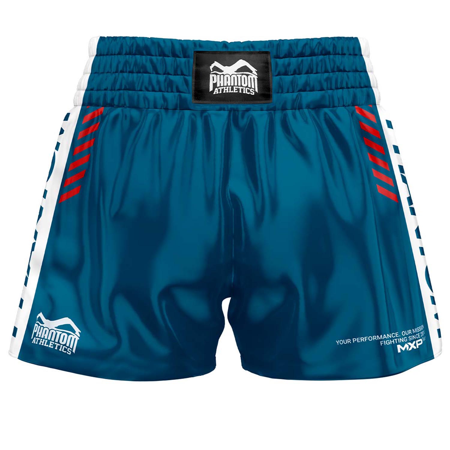 Phantom Athletics Muay Thai Shorts, Apex, blau, XXL