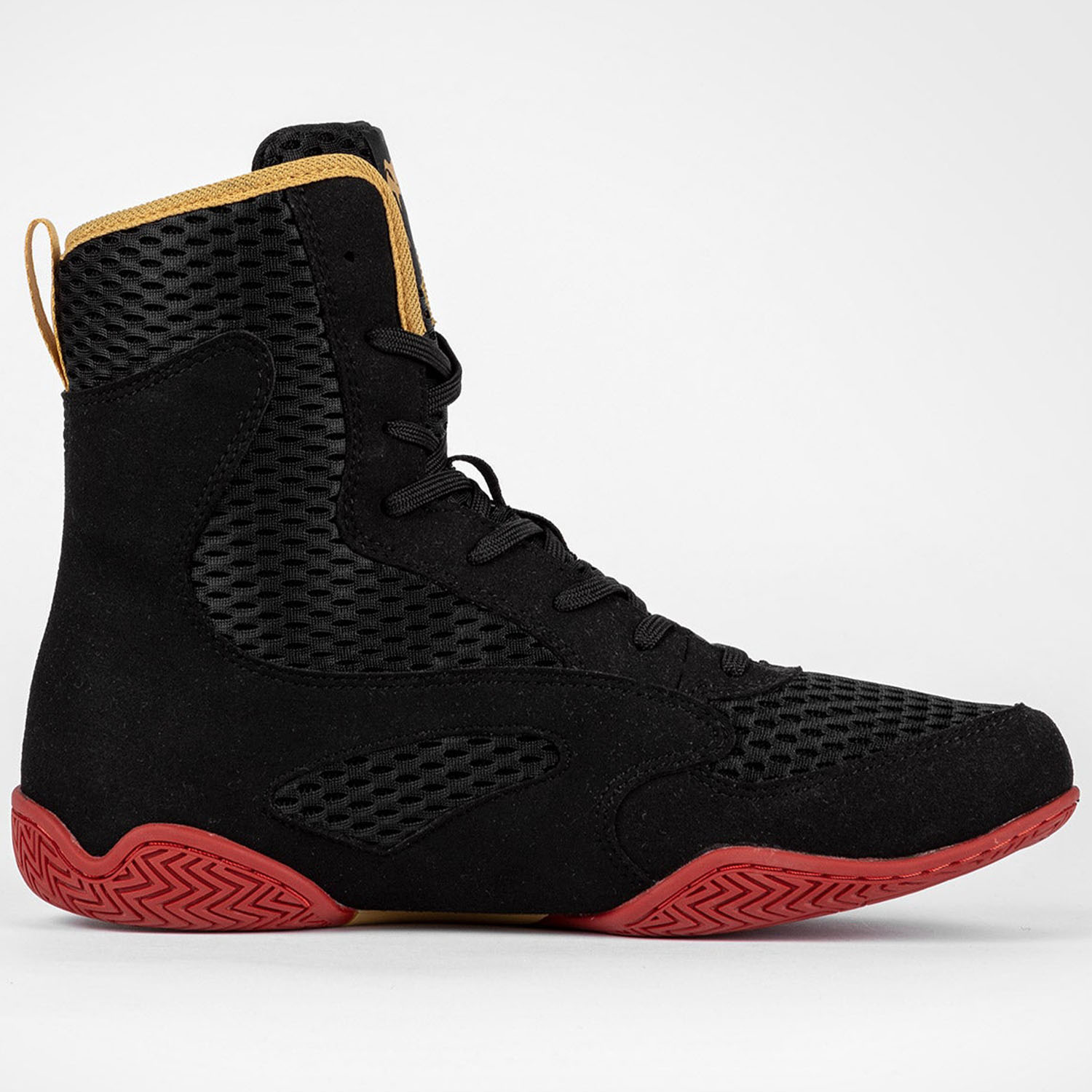 VENUM Boxschuhe, Contender, schwarz-rot-gold, 42.5