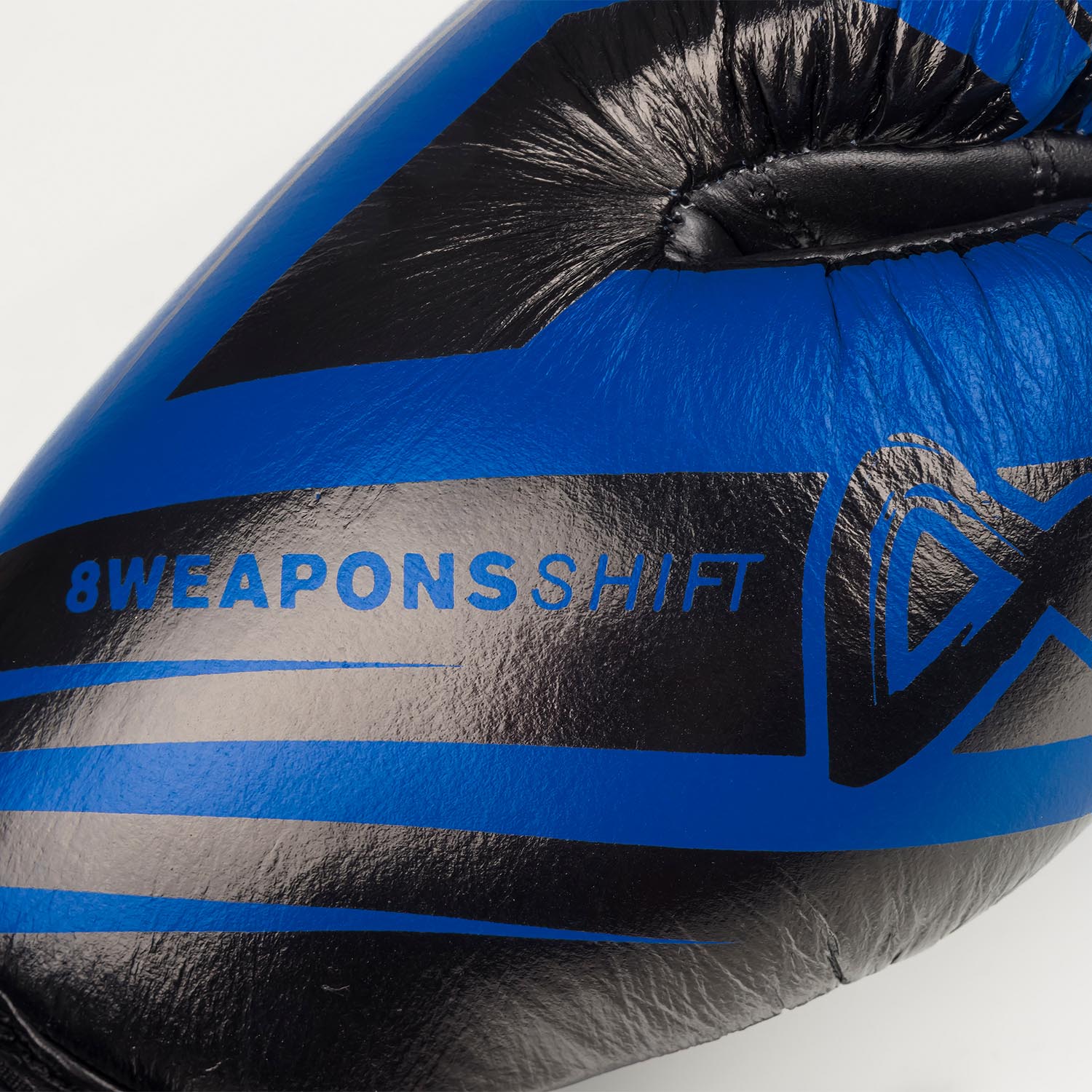 8 WEAPONS Boxing Gloves, Shift Competition, blue-black, 10 Oz