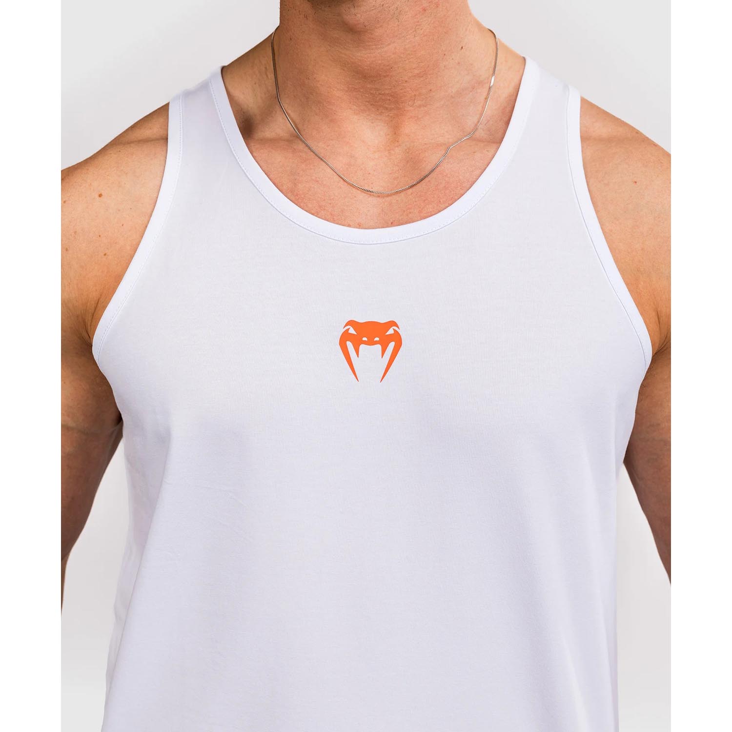 VENUM Tank Top, Echo, white-orange, XXL