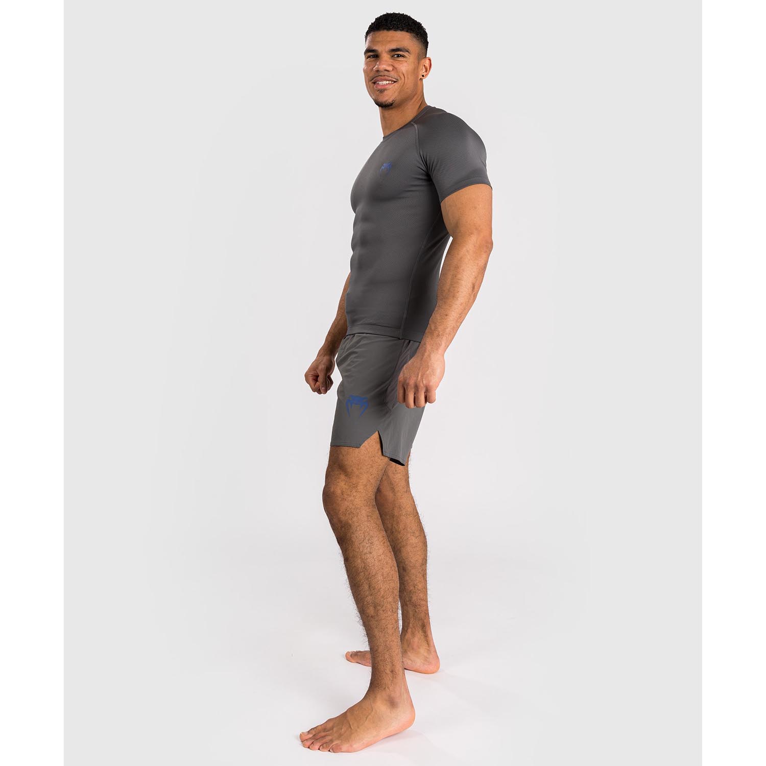 VENUM Rashguards, S/S, Contender, grey, XL