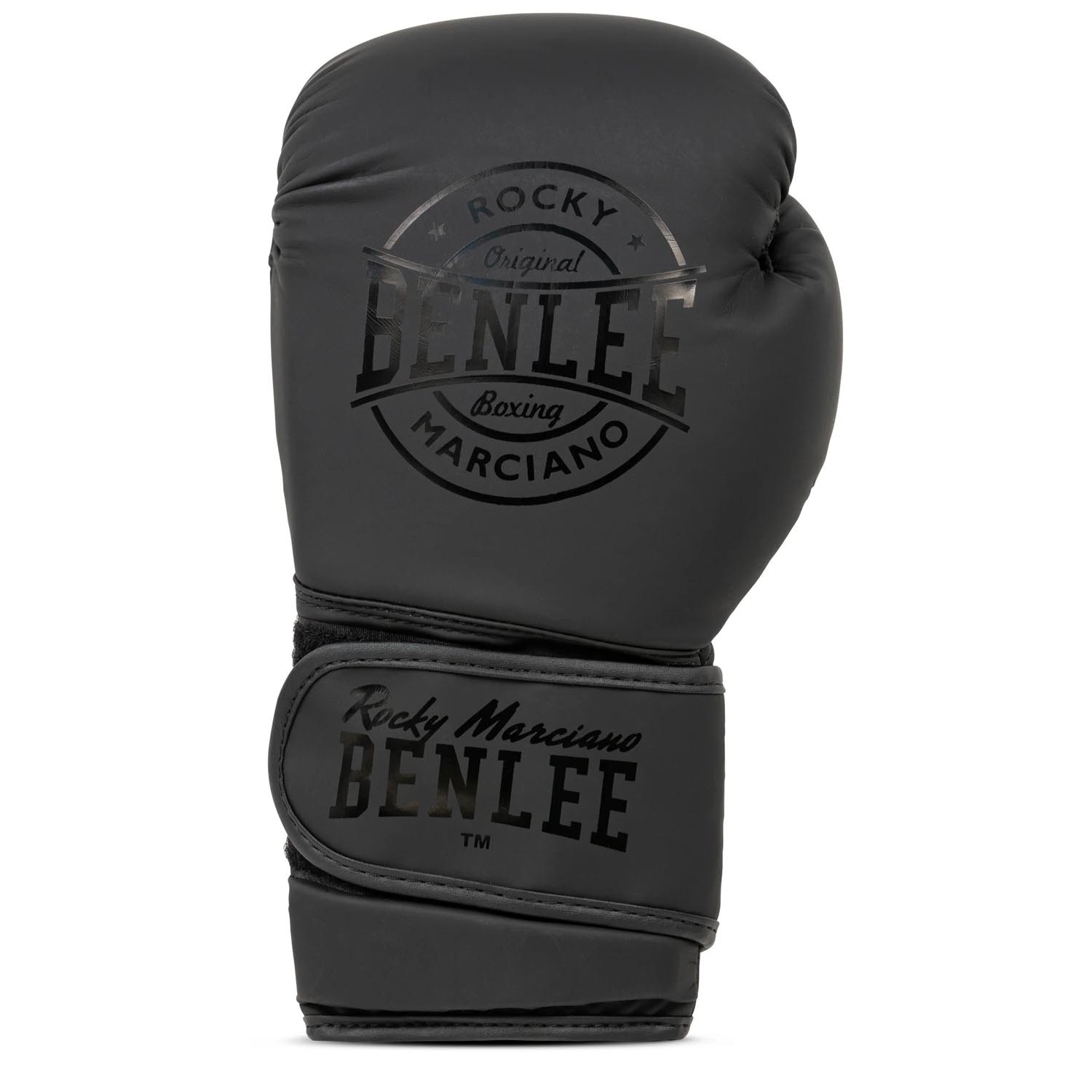 BENLEE Boxing Gloves, Black Label Nero, black, 16 Oz