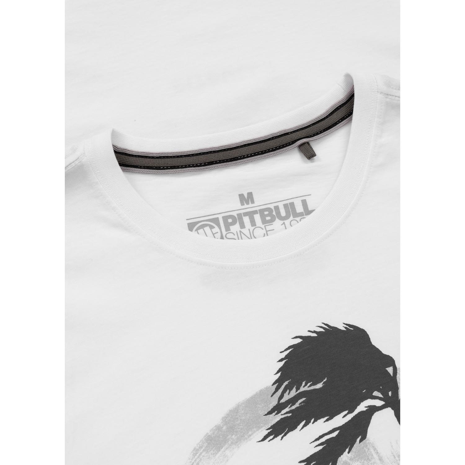 Pit Bull West Coast T-Shirt, Palms, white, XXXL