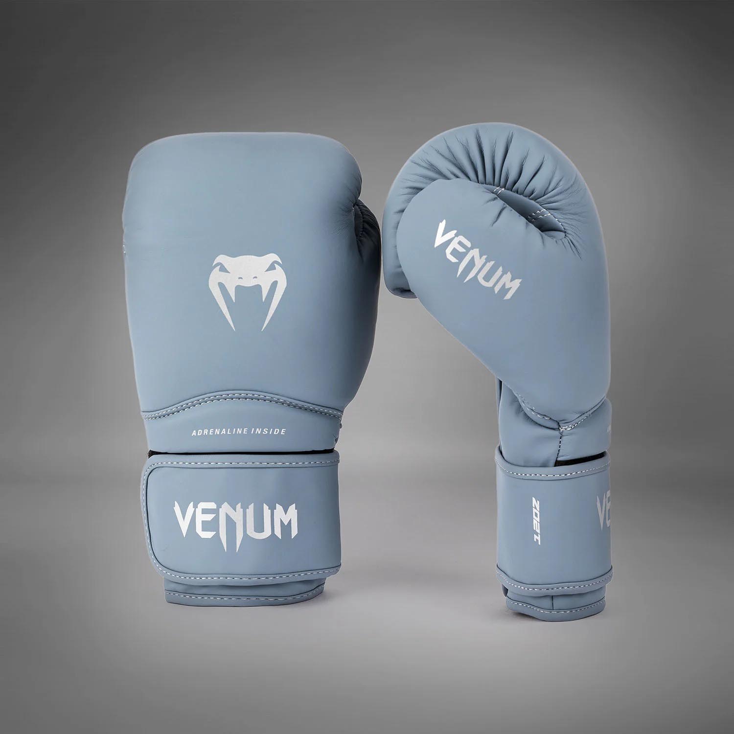 VENUM Boxing Gloves, Contender 1.5, grey-silver, 16 Oz