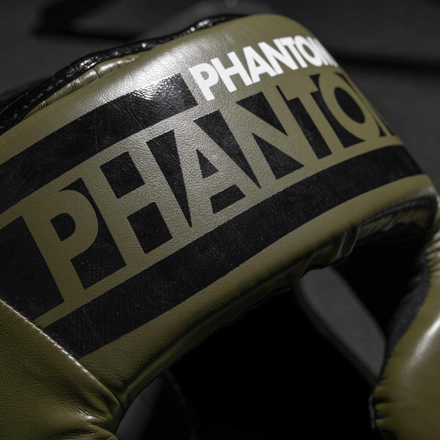 Phantom Athletics Headguard, Apex, Full Face, army