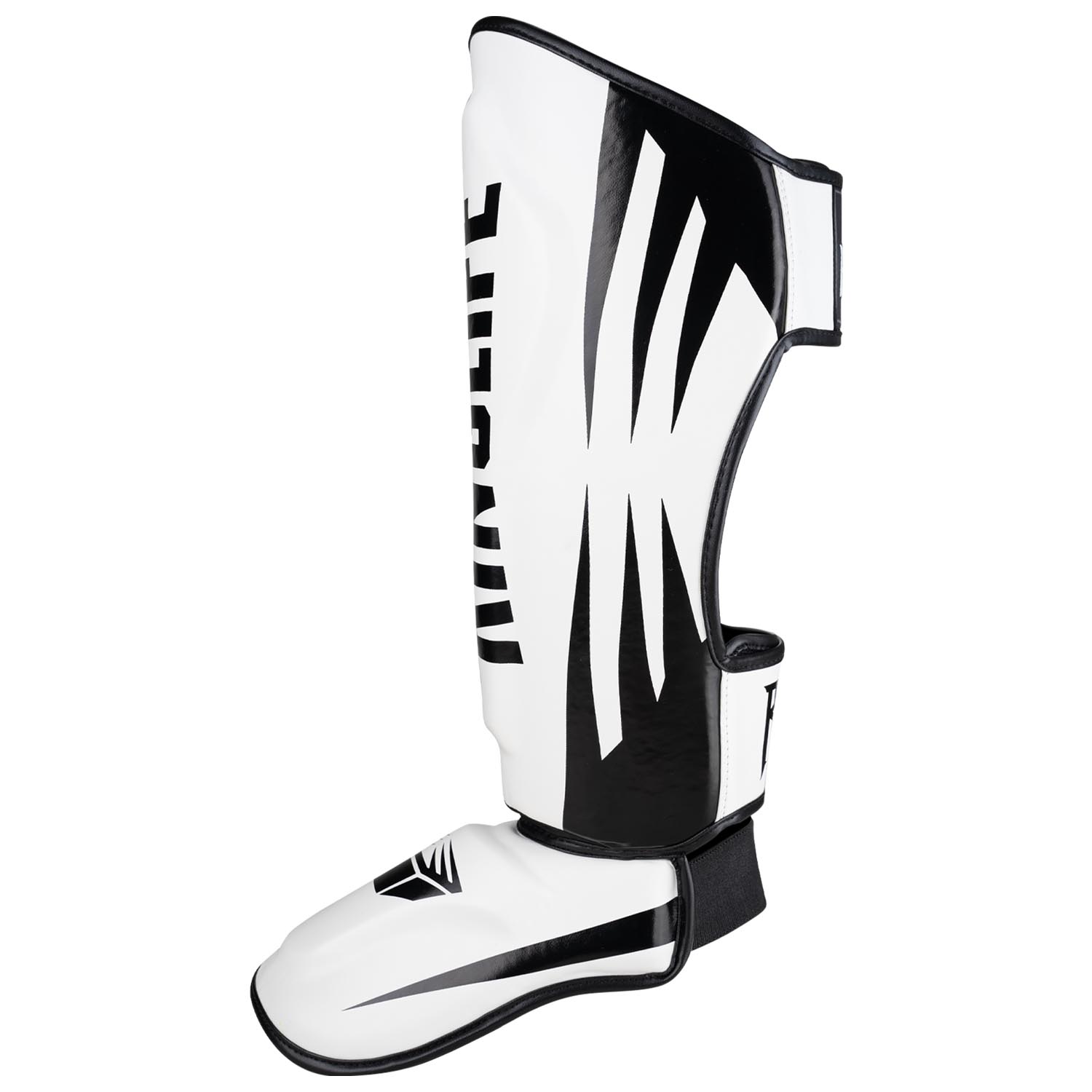 RINGLIFE Shin Guards - No.1 white-black XL