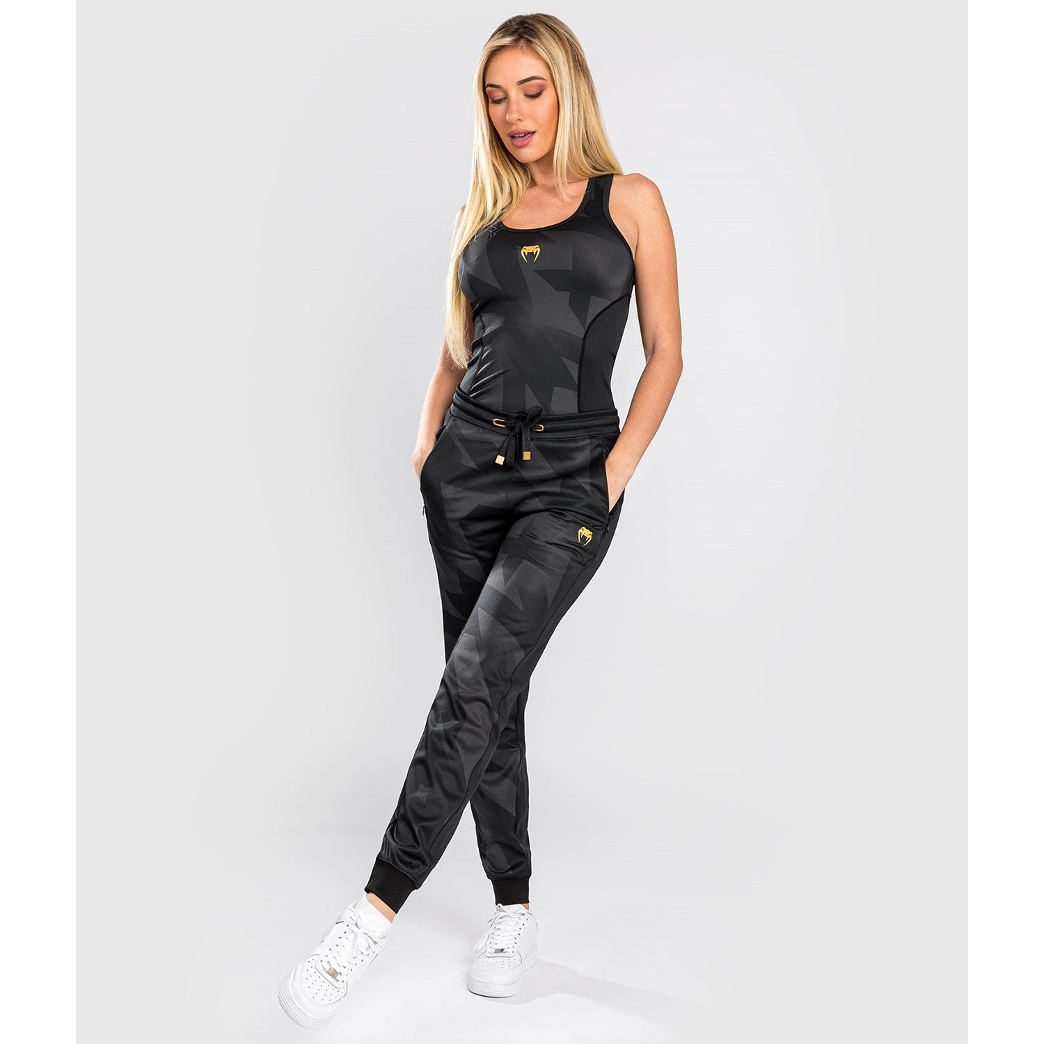 VENUM Jogging Pants, Women, Razor, black-gold, M