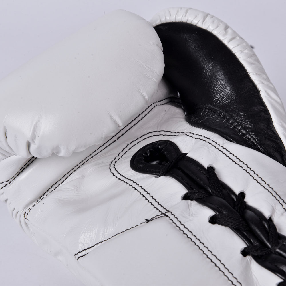Cleto Reyes Boxing Gloves, Traditional Contest, white, 10 Oz