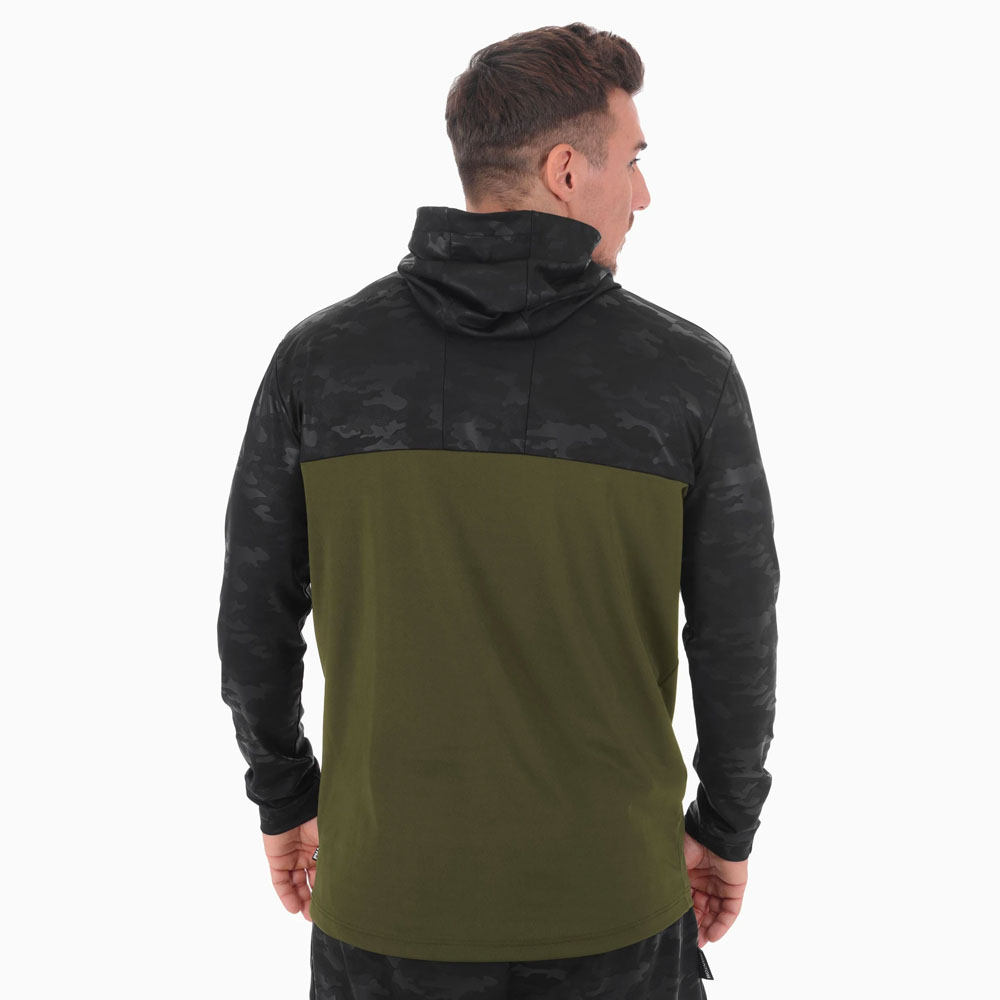 Phantom Athletics Hoody, Shadow, black-camo-olive, XL