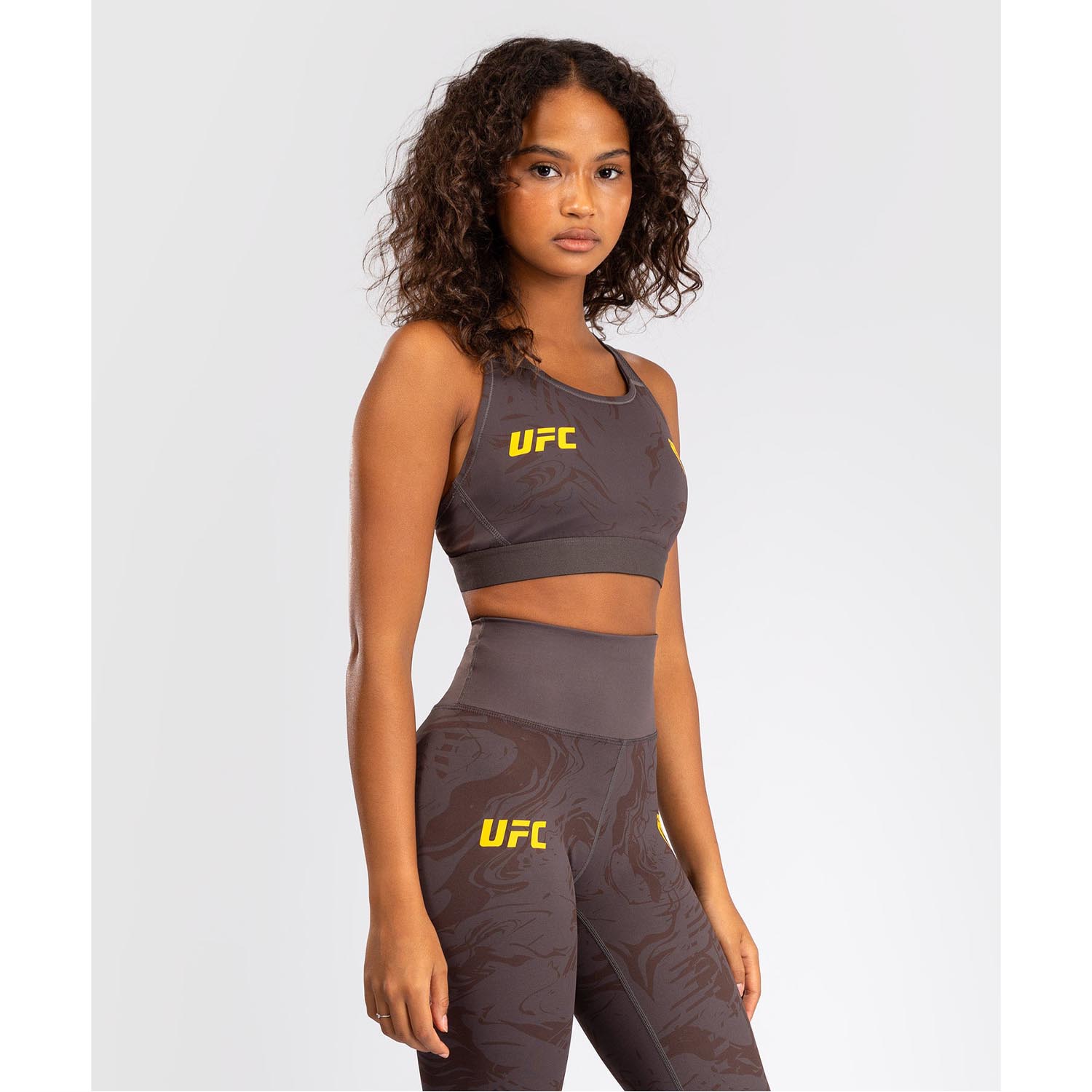 VENUM Sports Bra, UFC Fusion Fight Week, braun, L