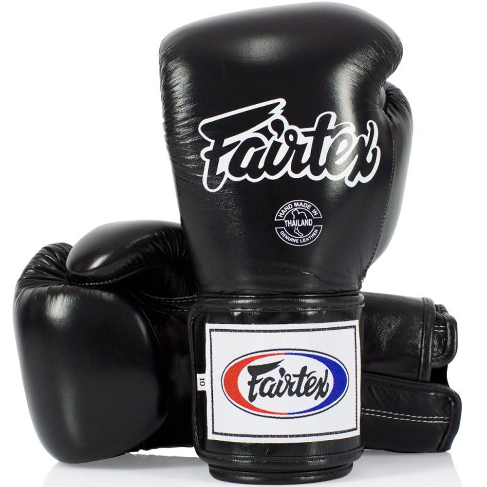 Fairtex Boxing Gloves, BGV5, Super Sparring, black, 12 Oz