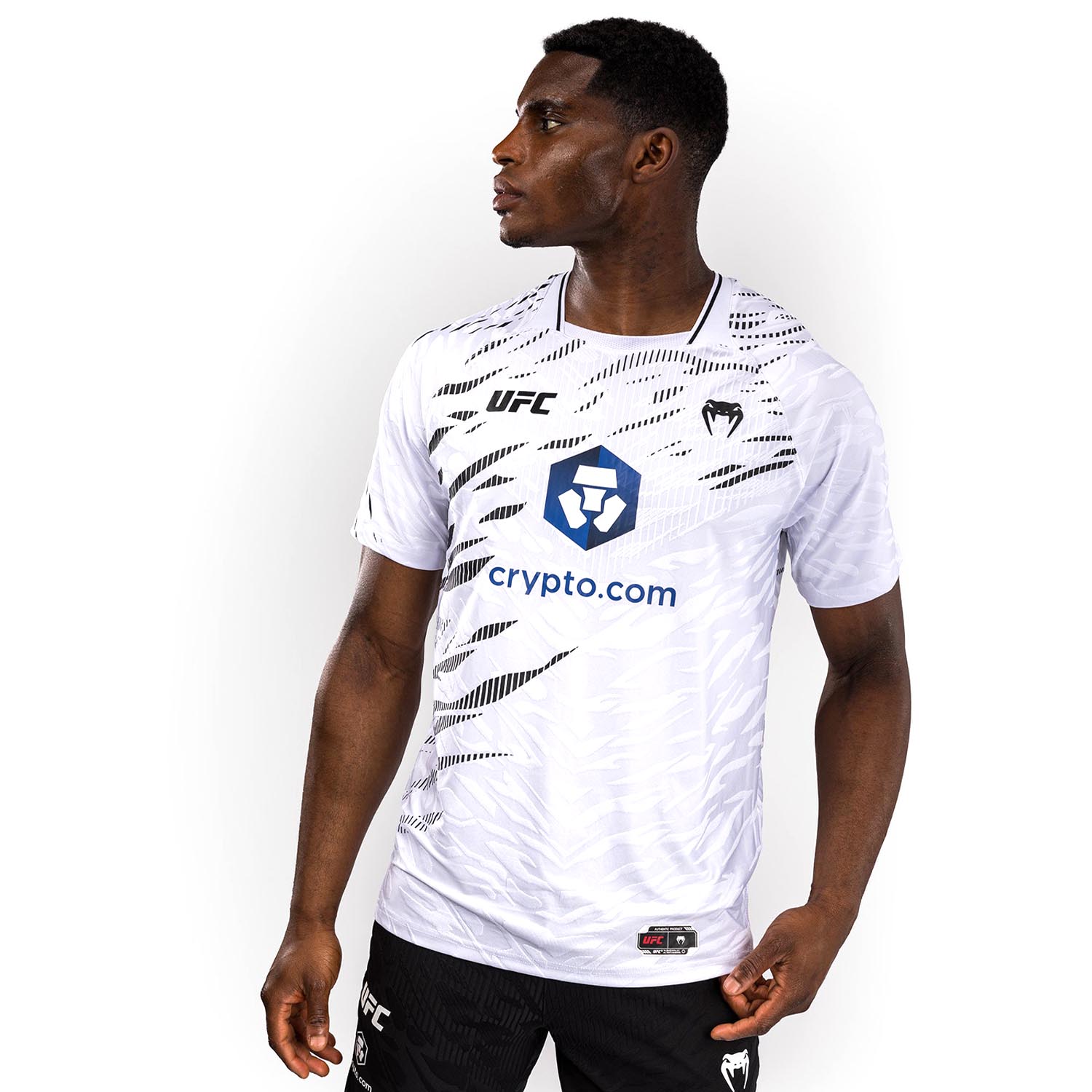 VENUM Dry Tech T-Shirt, UFC Fusion Authentic Fight Night, weiß-schwarz, L