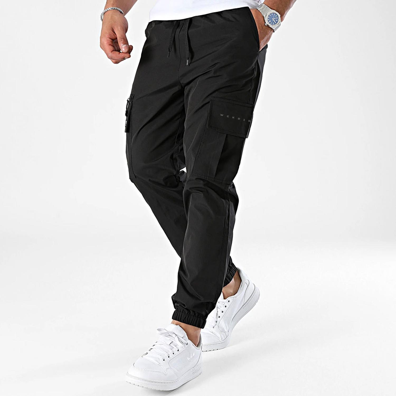 Wicked One Cargo Pants, DVSN, black, XXL