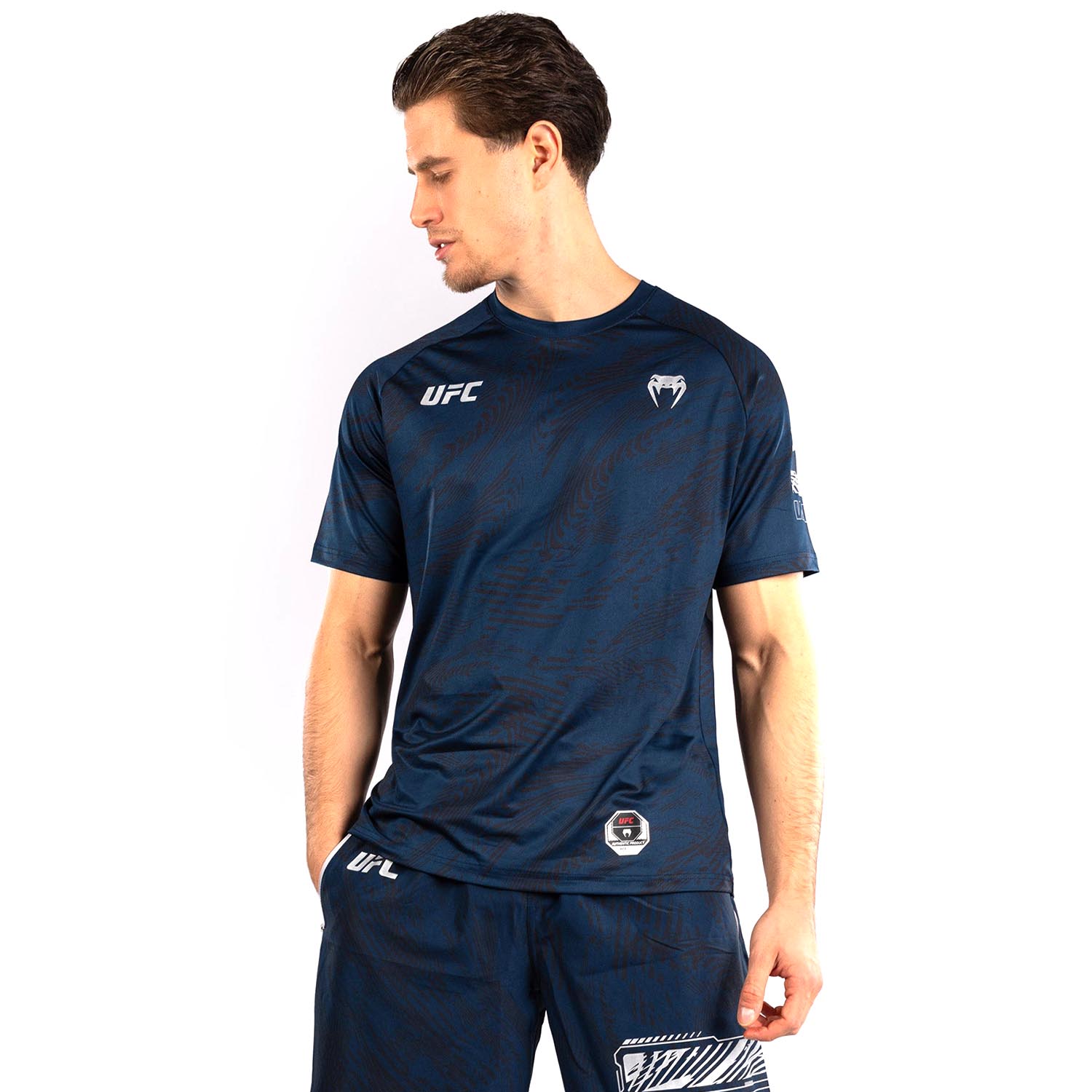 VENUM Dry Tech T-Shirt, UFC Fusion Fight Week, dark blue, XXL