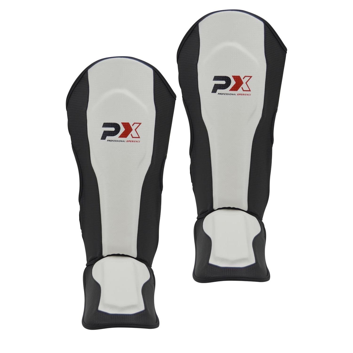 PX Shin Guard, Kids, Fight Pro, black-white, L