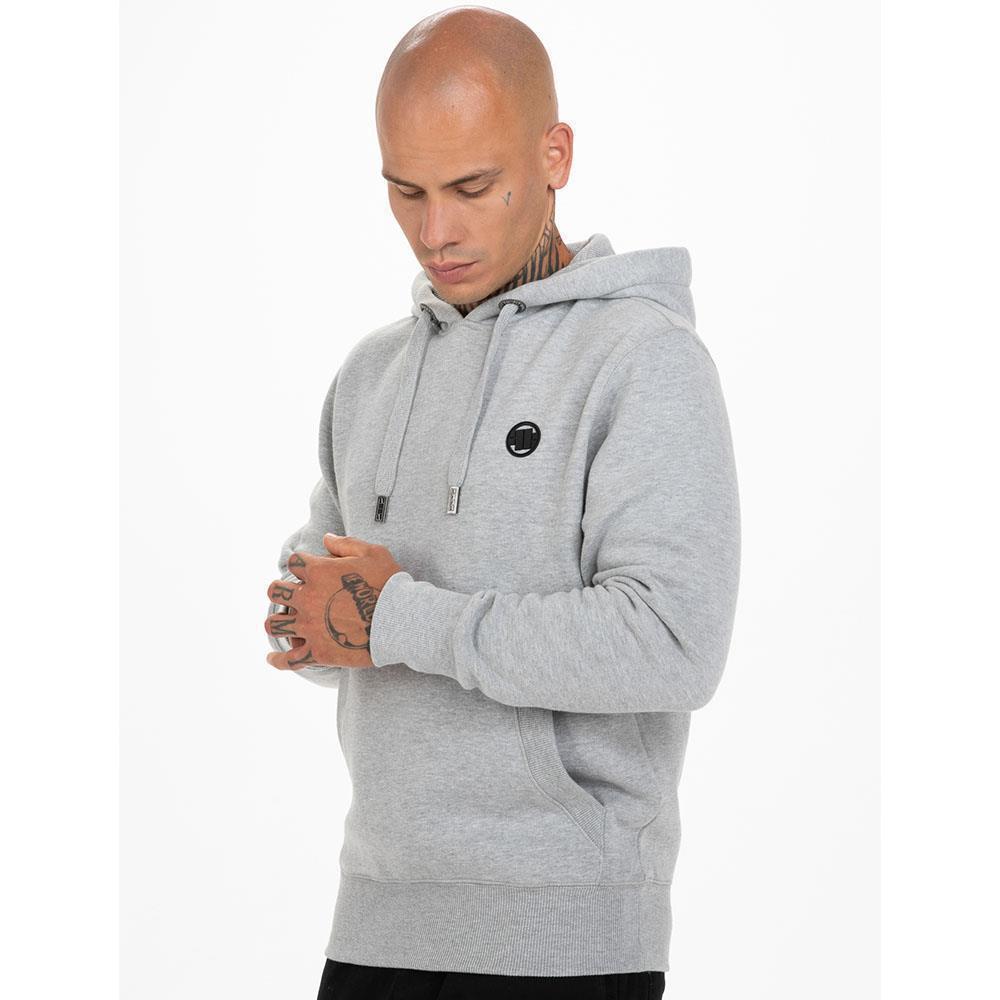 Pit Bull West Coast Hoody, Small Logo 21, grey, XXL