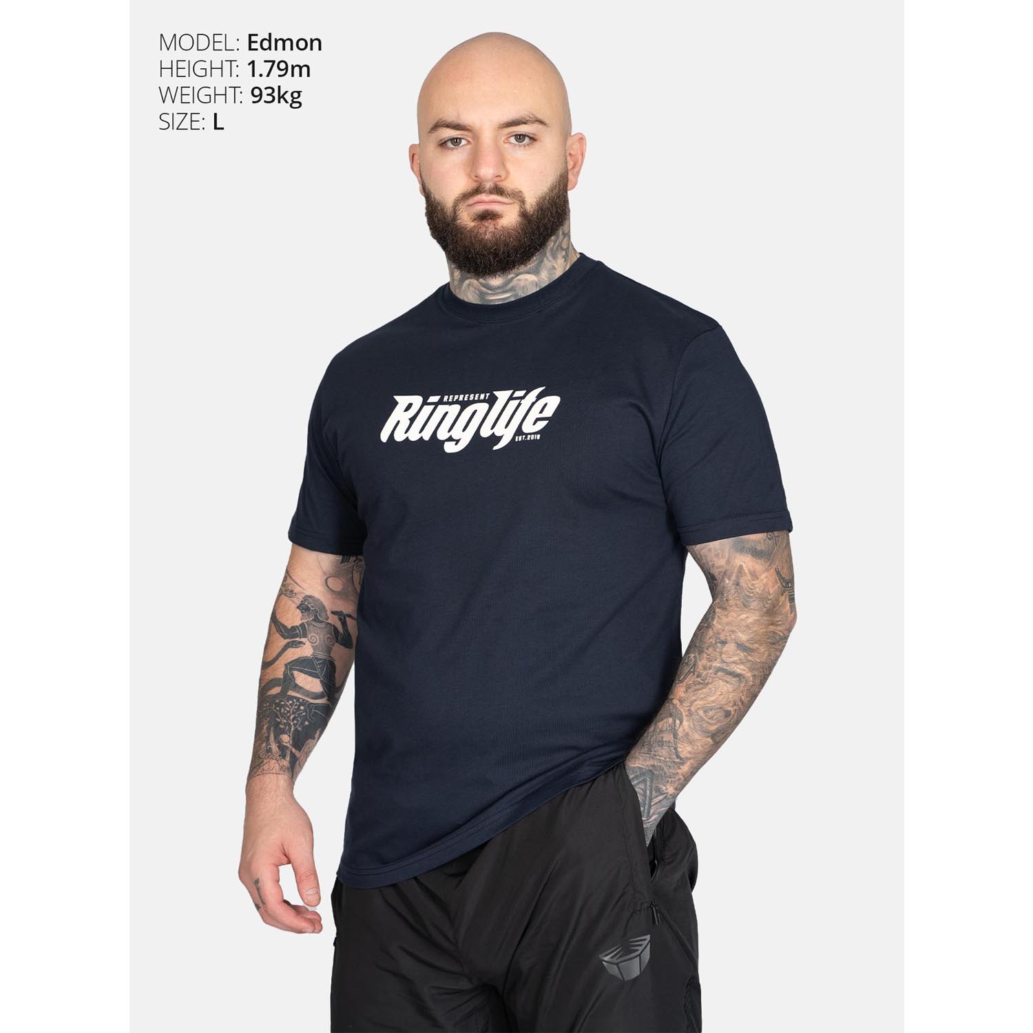 RINGLIFE T-Shirt, Represent, blau S