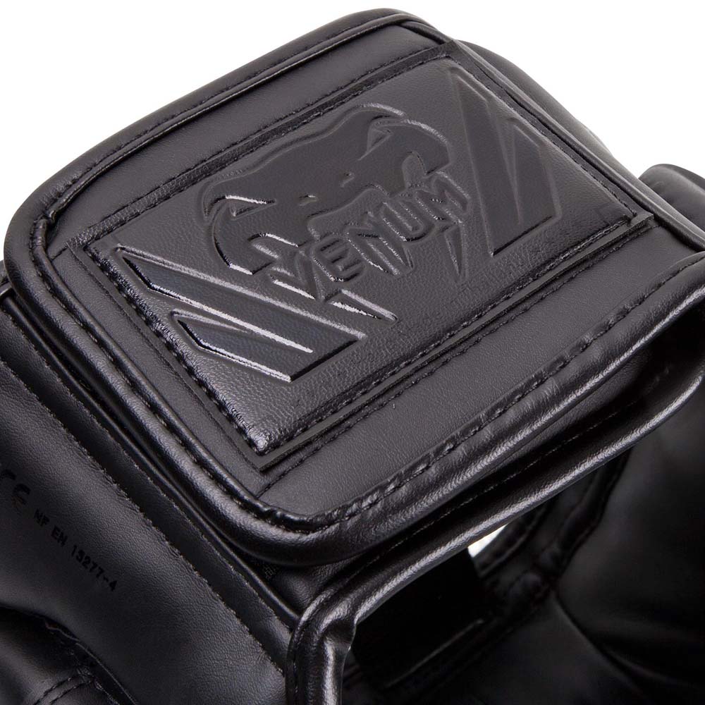 VENUM Headguard, Iron, Elite, black-matt