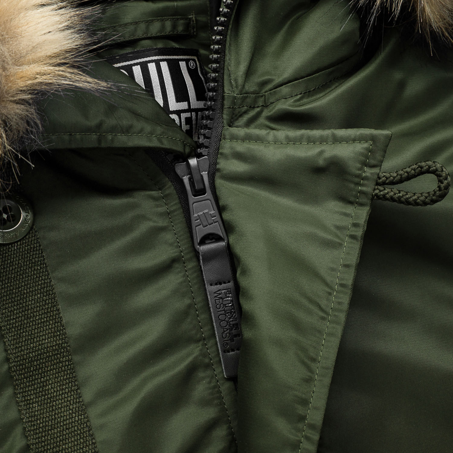 Pit Bull West Coast Jacke, Parka, Alder, olive, S