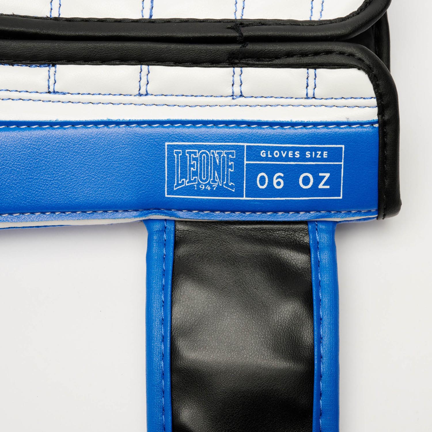 LEONE Boxhandschuhe, Iconic GN408J, blau, 6 Oz