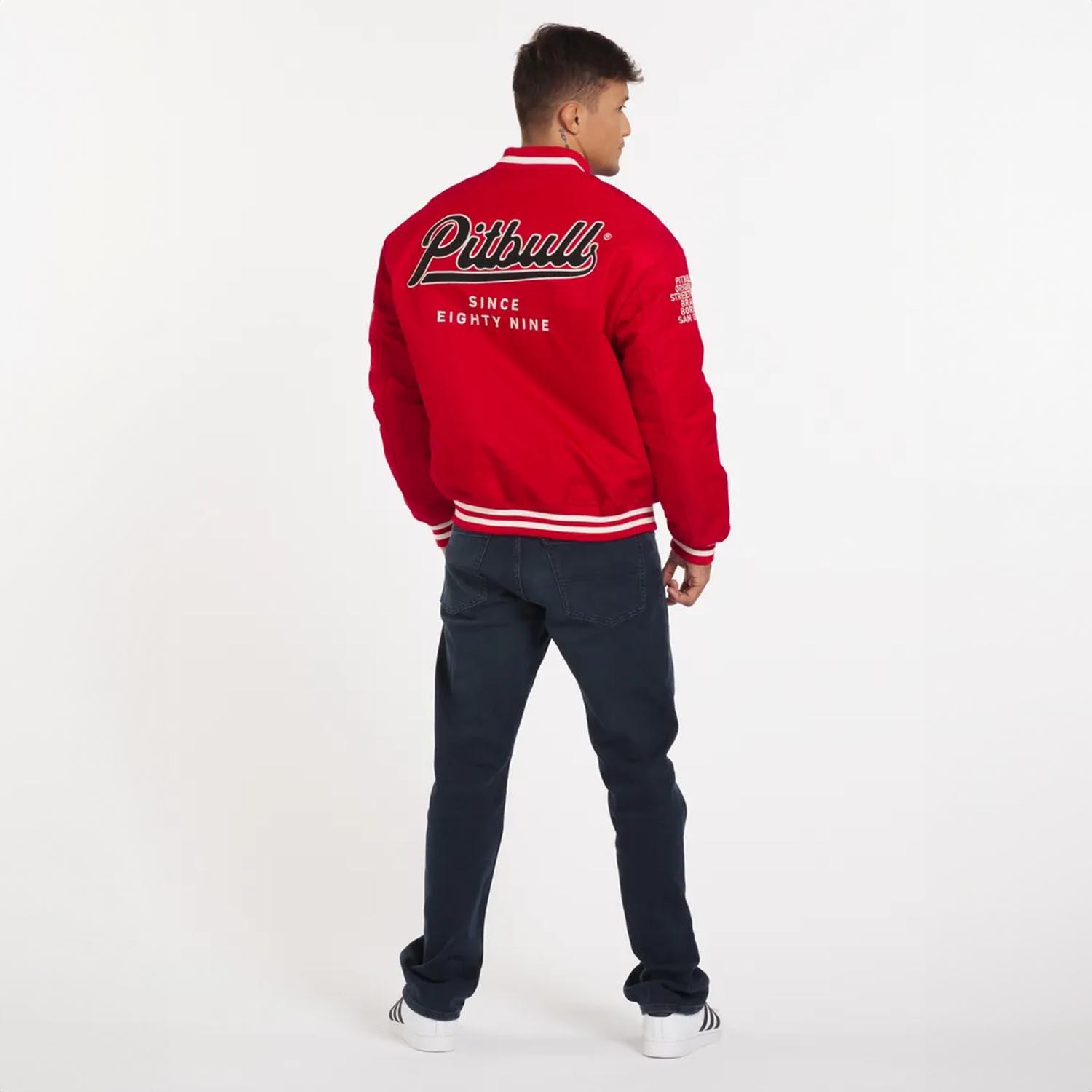 Pit Bull West Coast, Jacket, Seabridge Varsity, red, XXL
