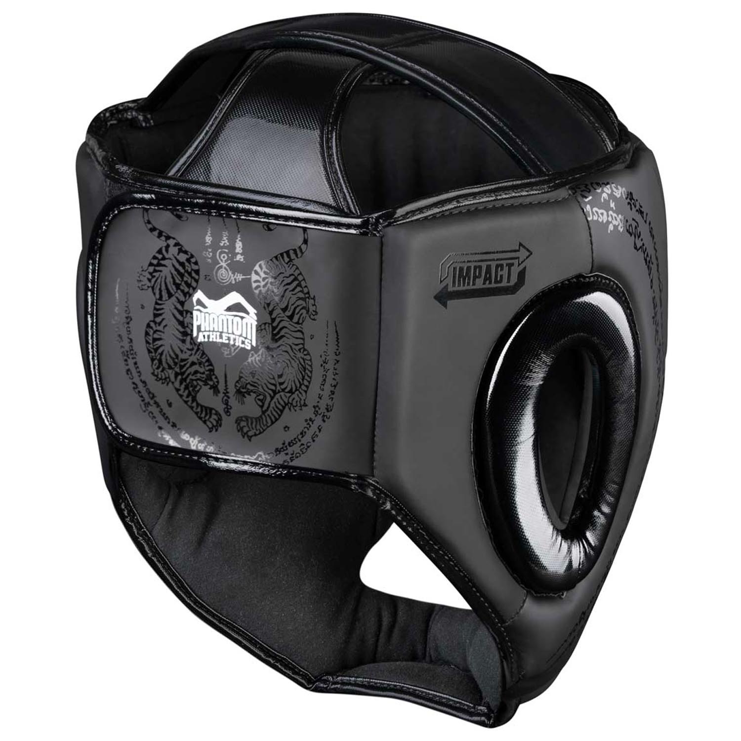 Phantom Athletics Kopfschutz, Muay Thai, schwarz