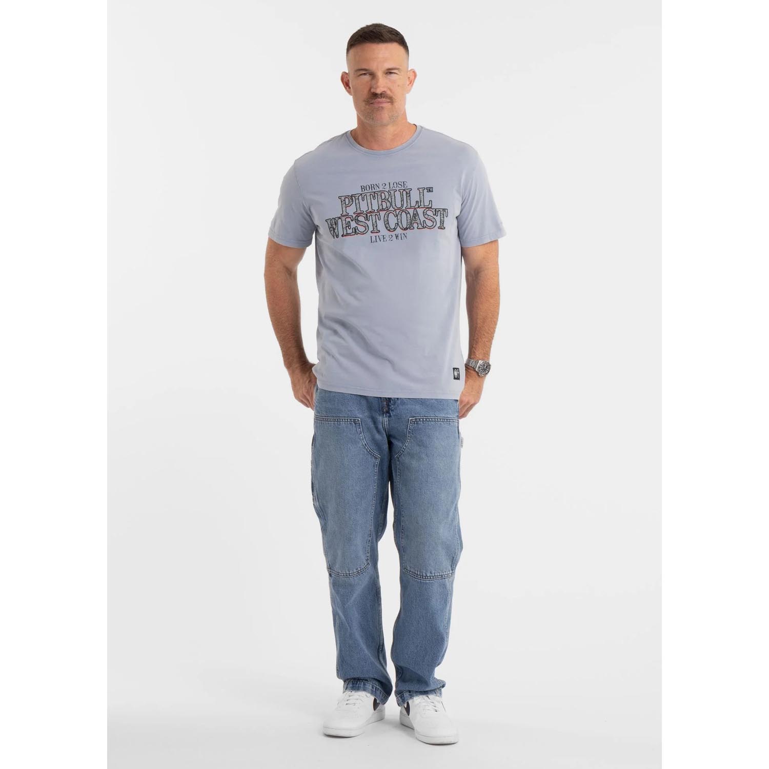 Pit Bull West Coast T-Shirt, Ace Of Spades 2, blue, XXXL