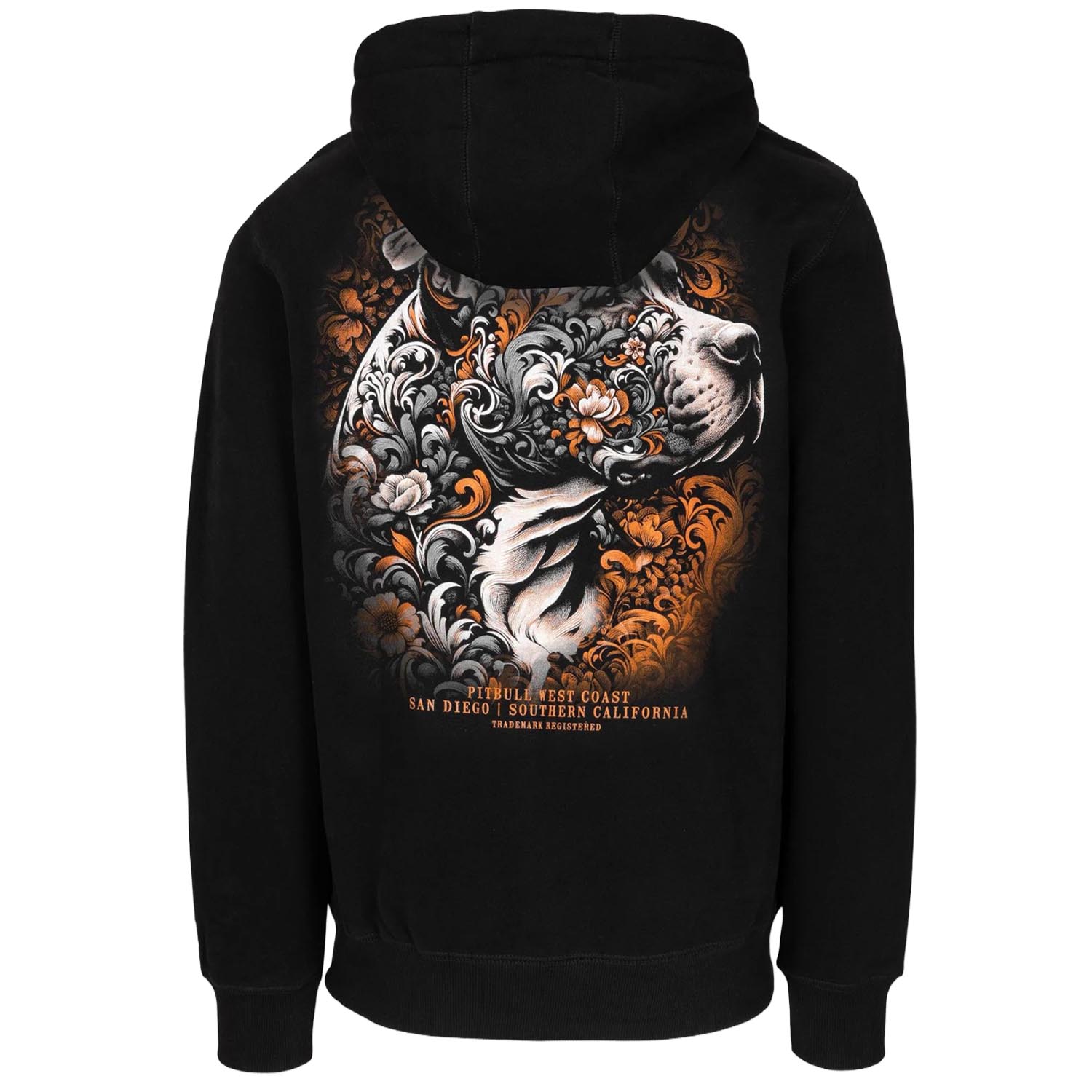 Pit Bull West Coast Hoody, Tattoo, black, M