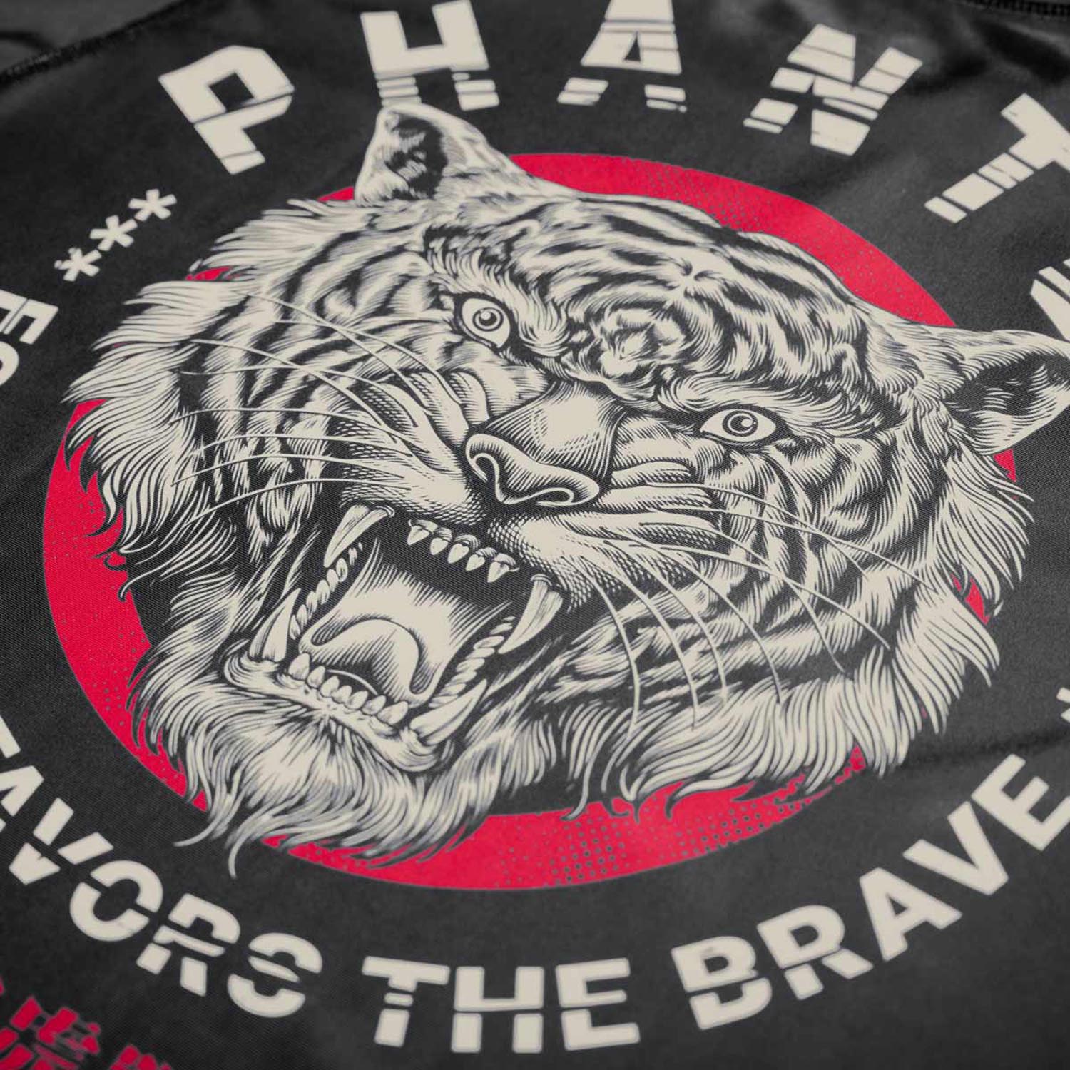 Phantom Athletics Rashguard, S/S, Evo Tiger Unit, black, XXL