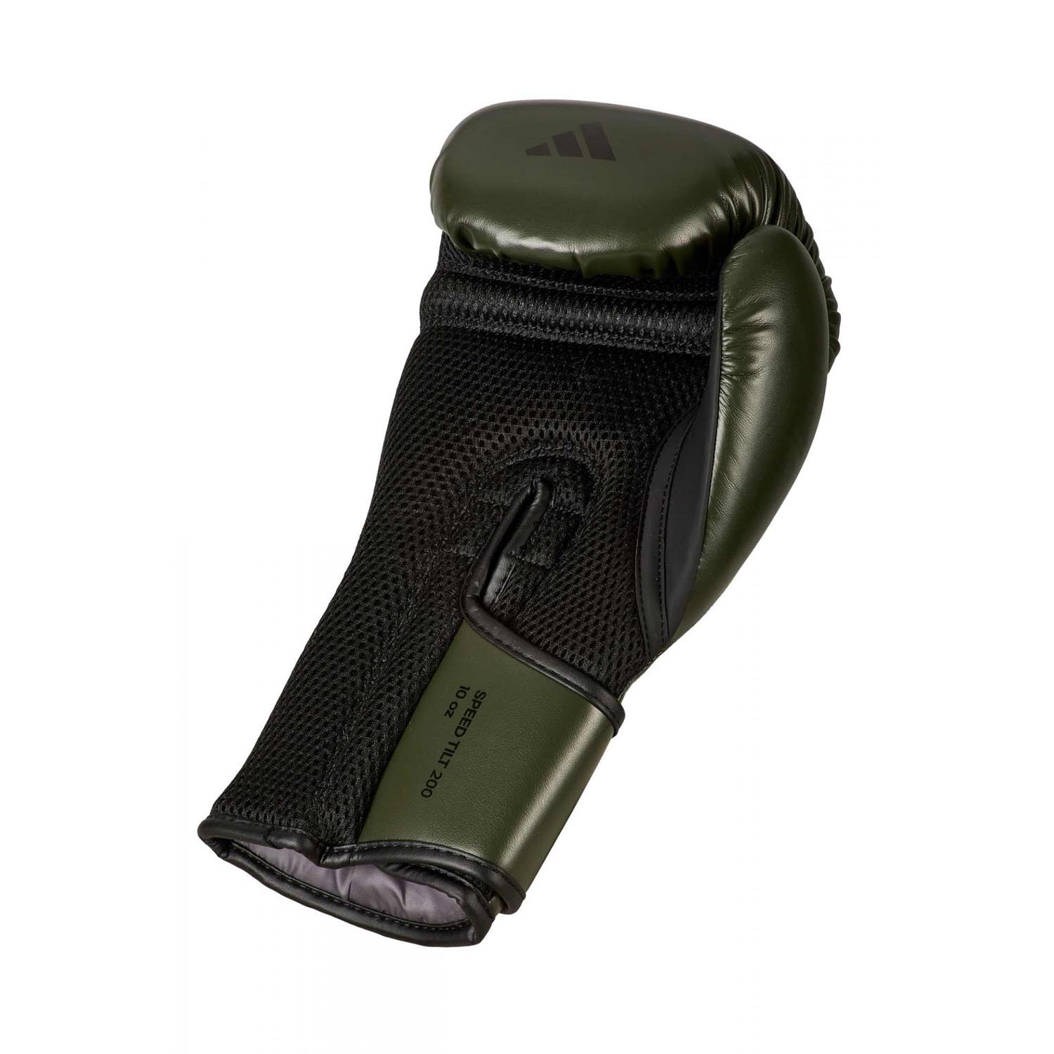 adidas Boxhandschuhe, Speed Tilt 200, olive-schwarz, 12 Oz