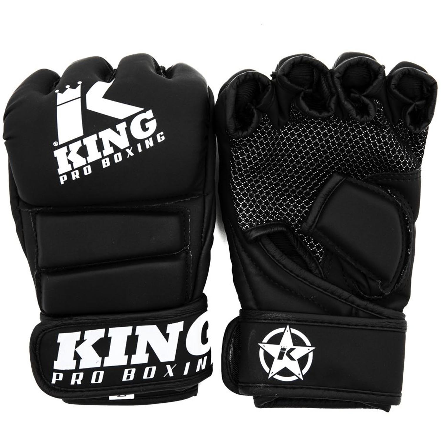 KING PRO BOXING MMA Handschuhe PRO, Revo 2, schwarz, L