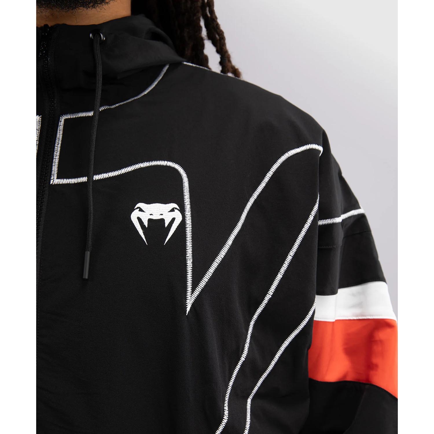 VENUM Training Jacket, DTR Fight Attack 90, black-orange, XXL
