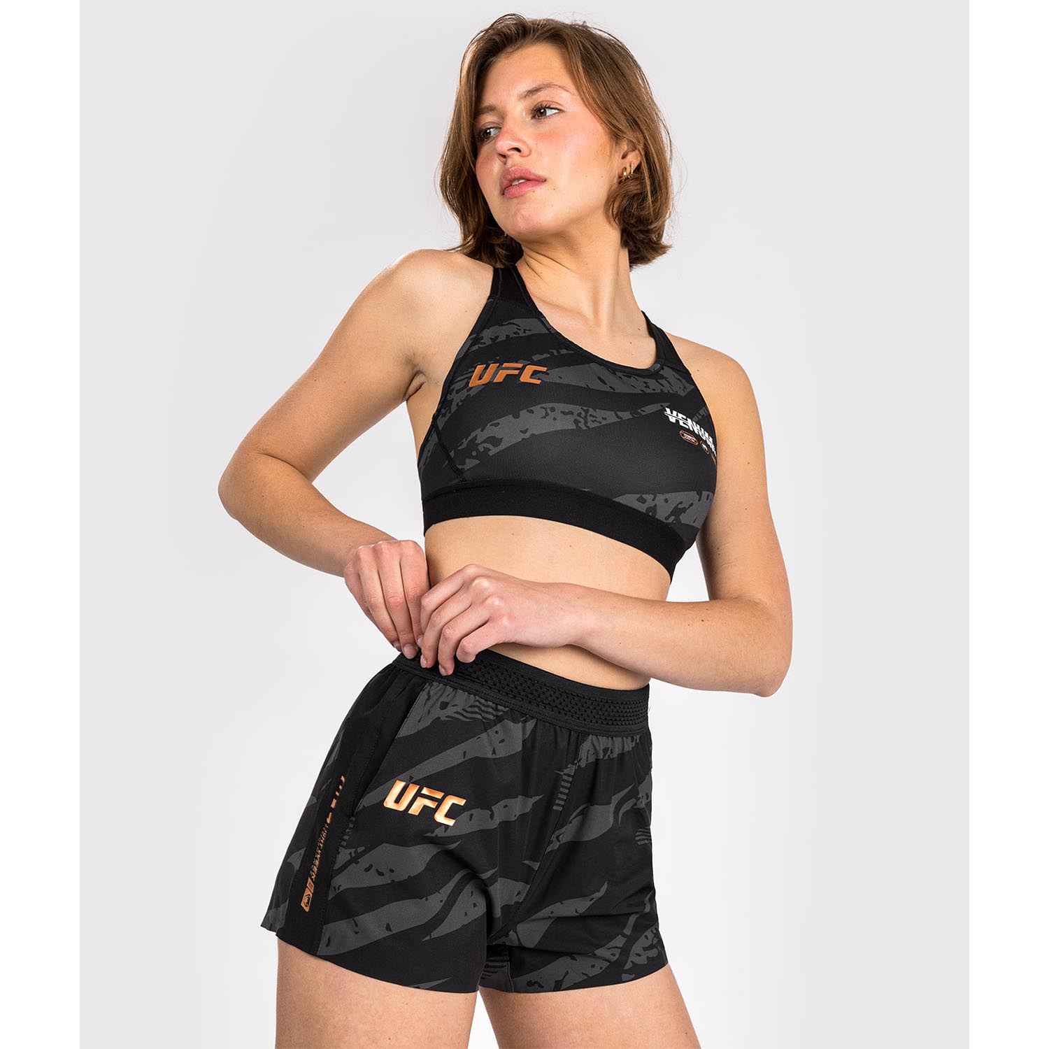 VENUM Training Shorts, Damen, UFC Fight Week, Adrenaline, urban camo, XL