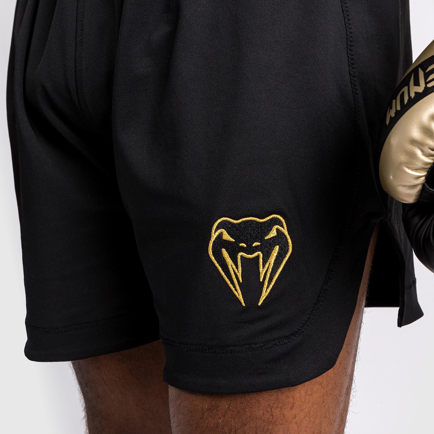 VENUM Boxing Shorts, Classic, black-gold, XXL