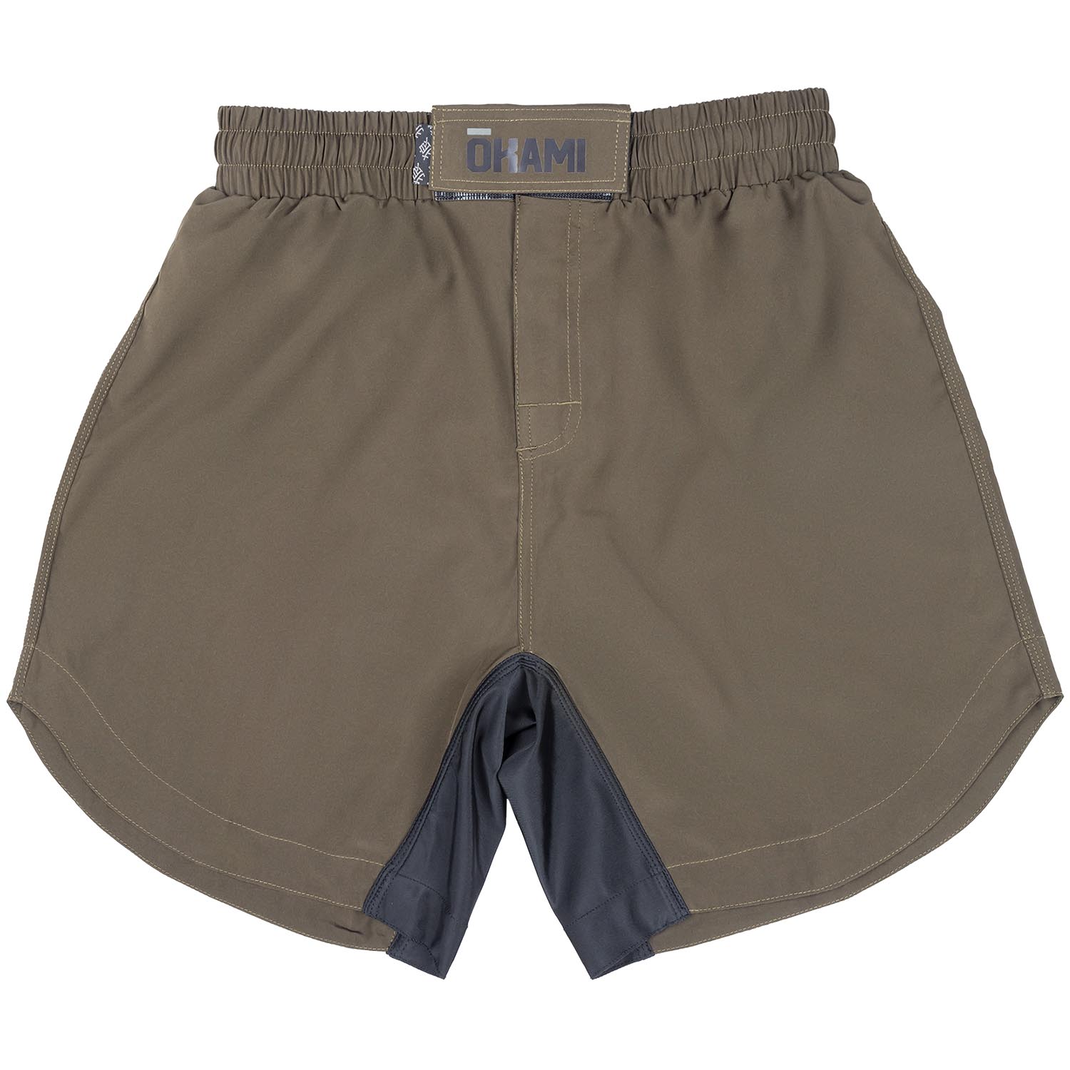 Okami MMA Fight Shorts, Kihon, khaki, XXL