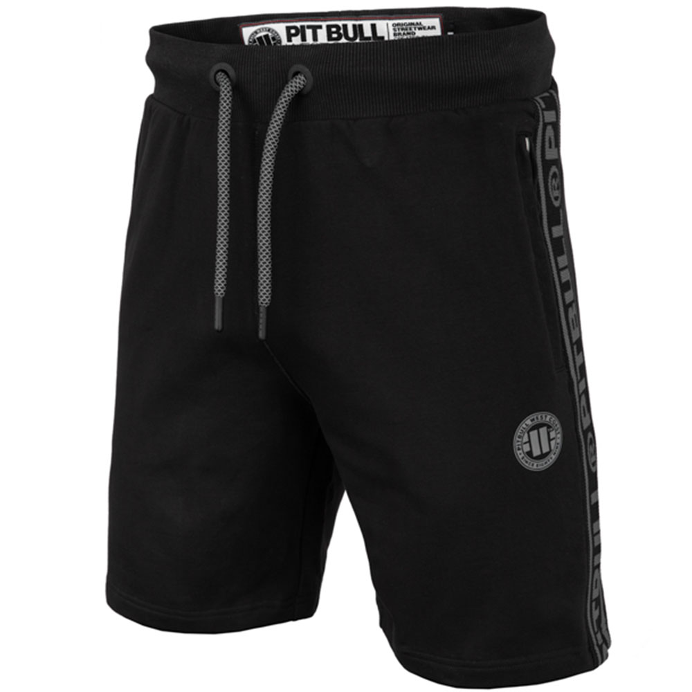 Pit Bull West Coast Trainingshorts, Small Logo F. Terry, schw, XXL