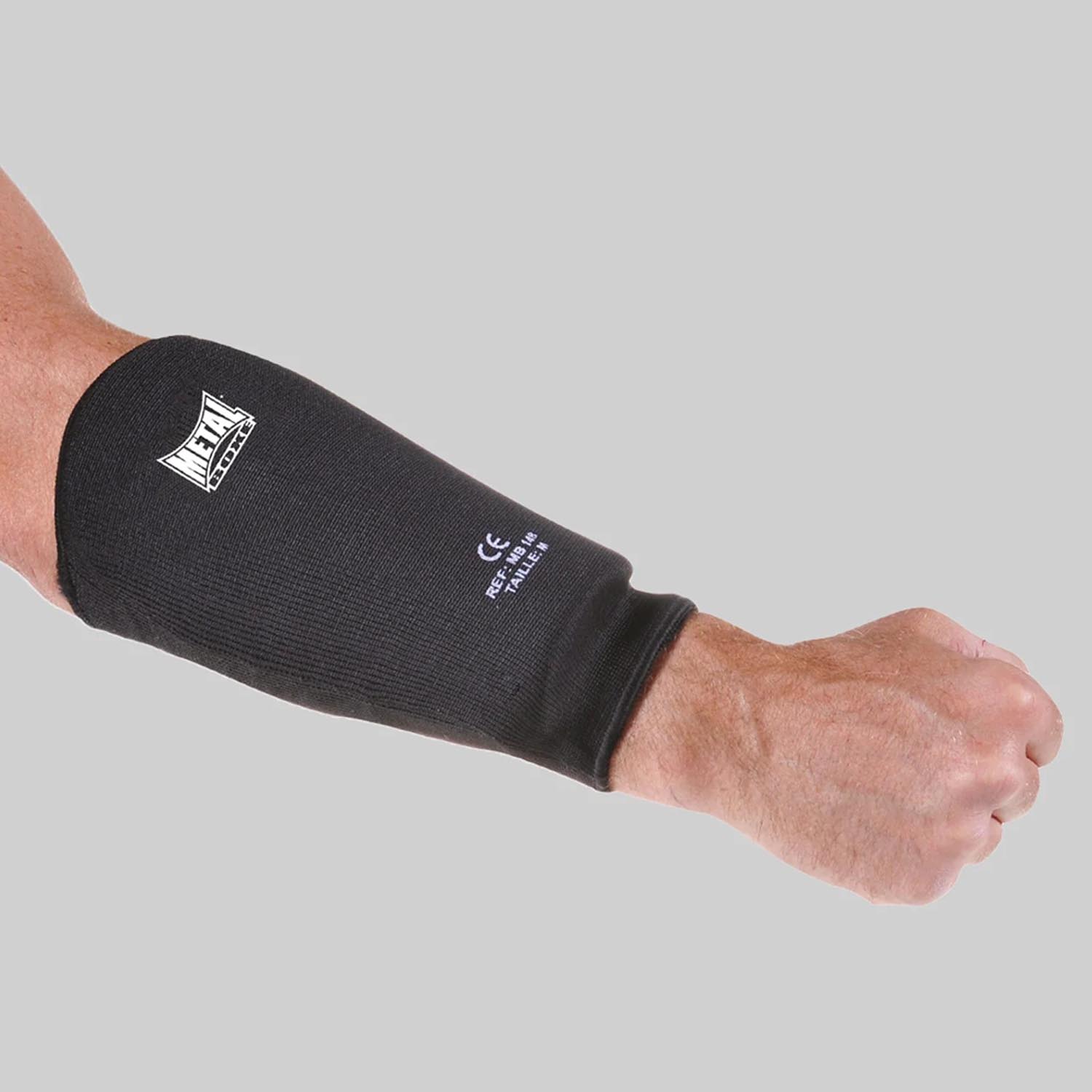 Metal Boxe under-arm shield, black, L