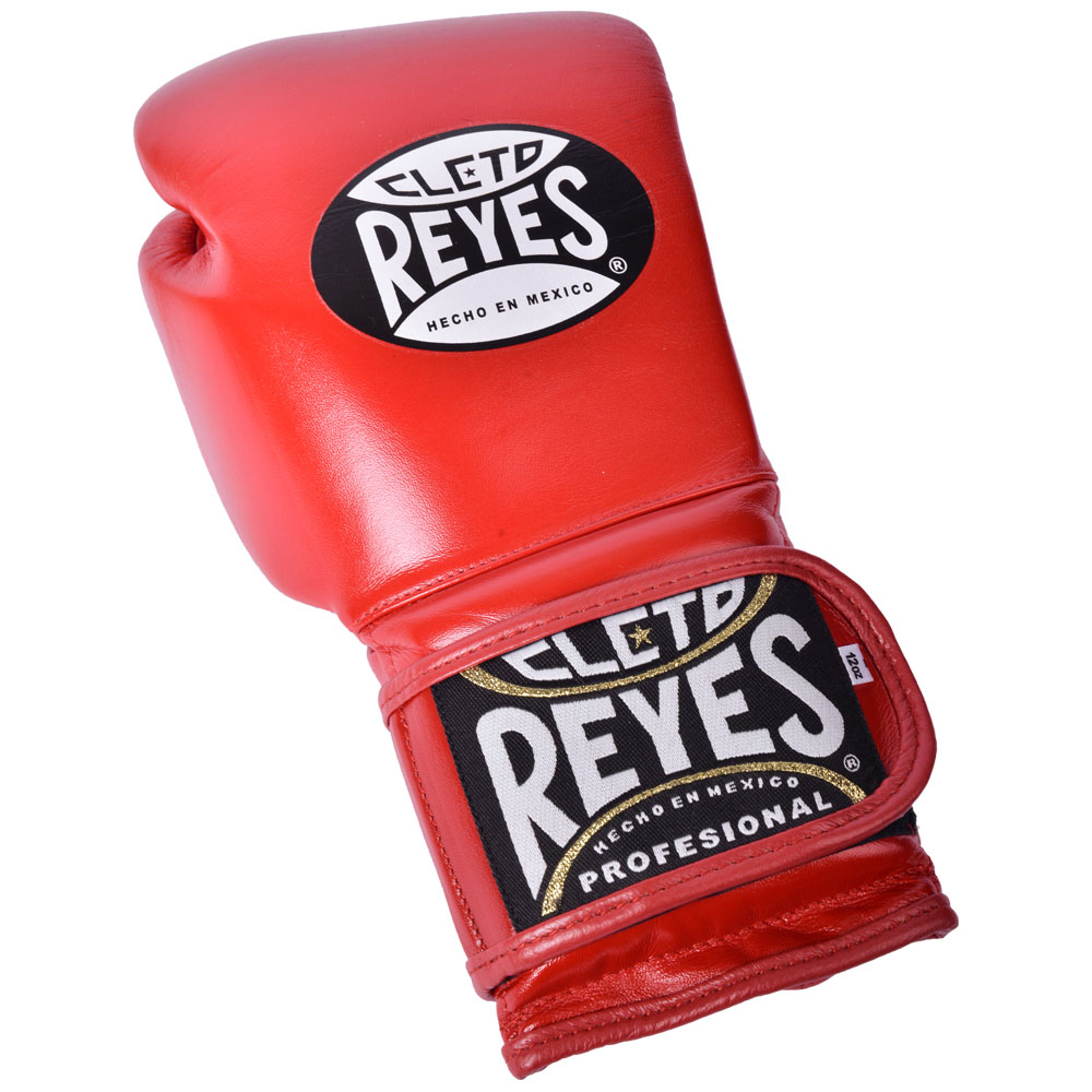 Cleto Reyes Boxhandschuhe, Klett Sparring, rot, 12 Oz