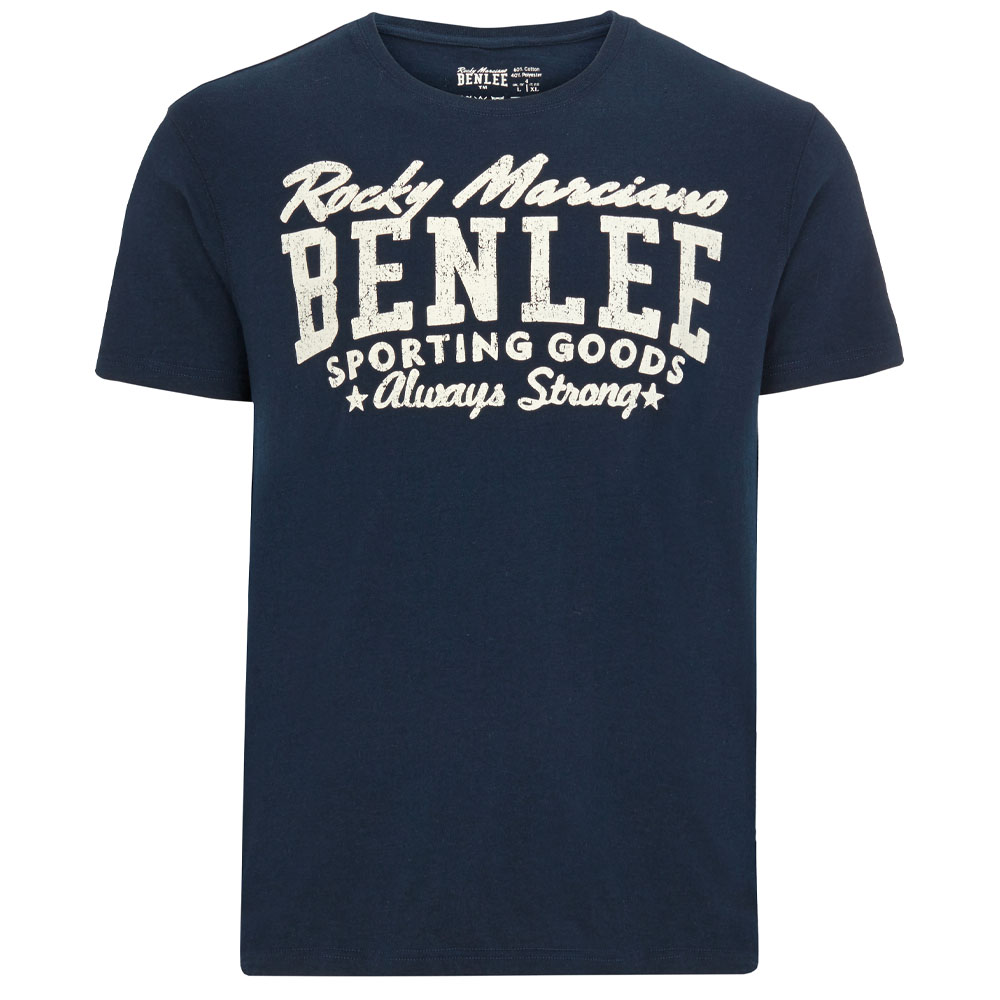 BENLEE T-Shirt, Retro Logo, navy, L