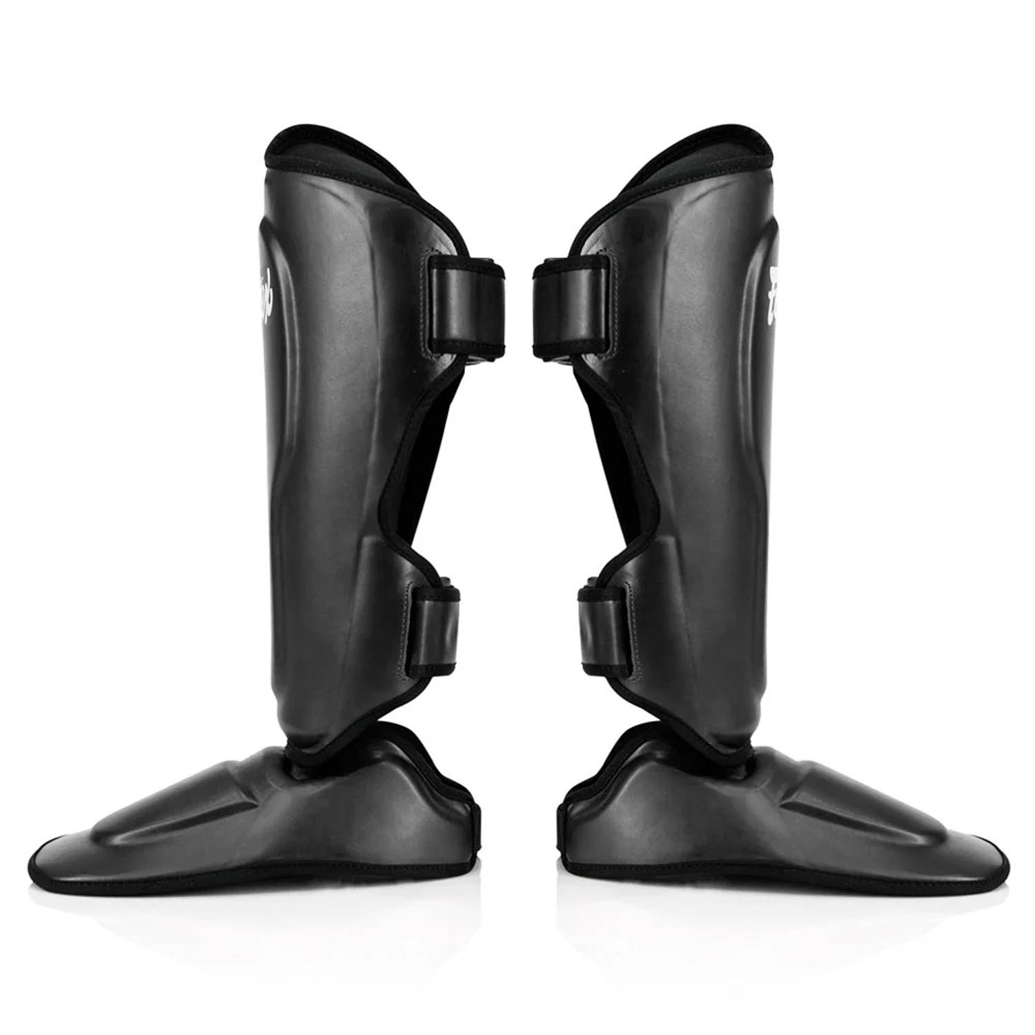 Fairtex Shin Guard, SP9 Ultra Ergo, black, XL