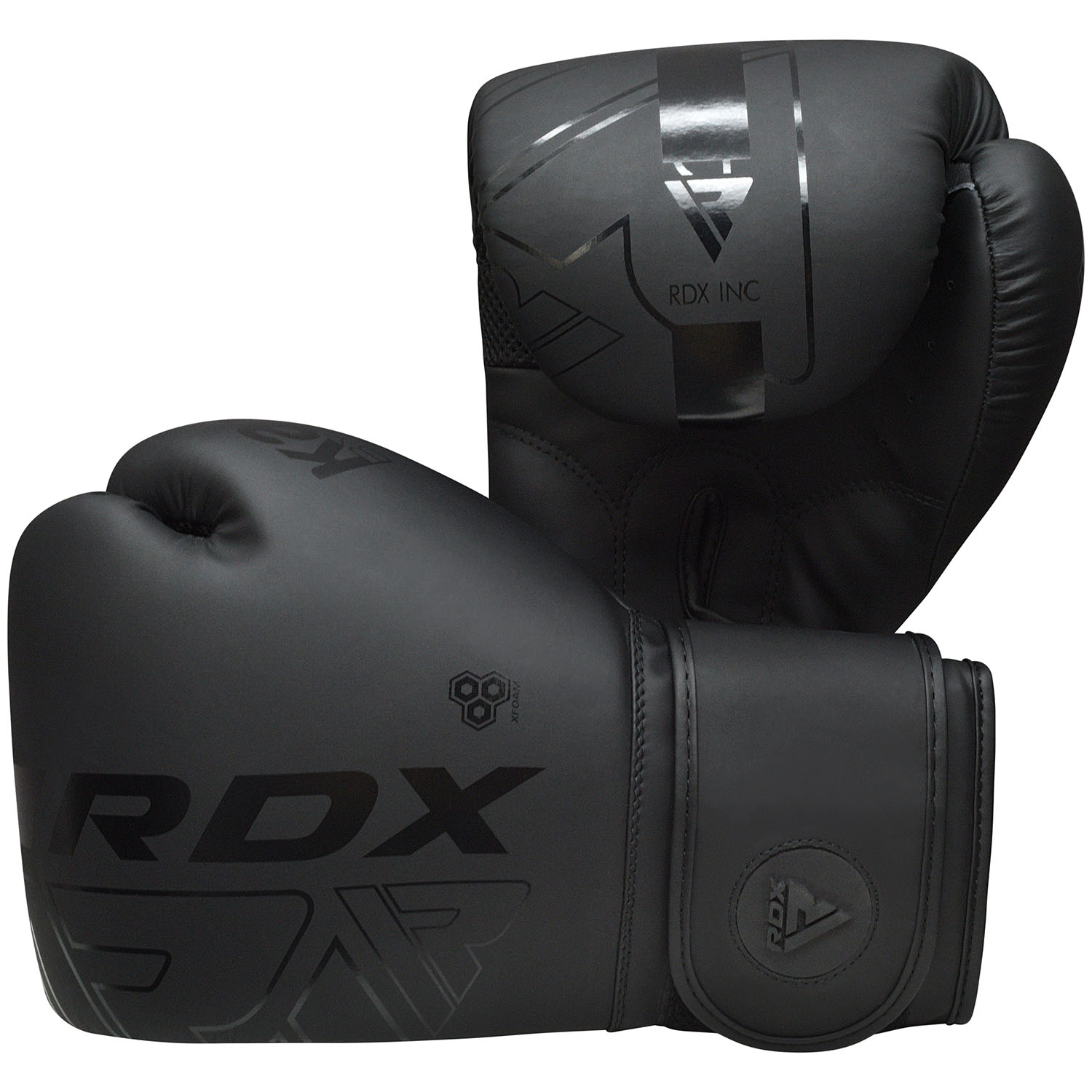 RDX Boxhandschuhe, Kara Series F6, schwarz-matt, 10 Oz