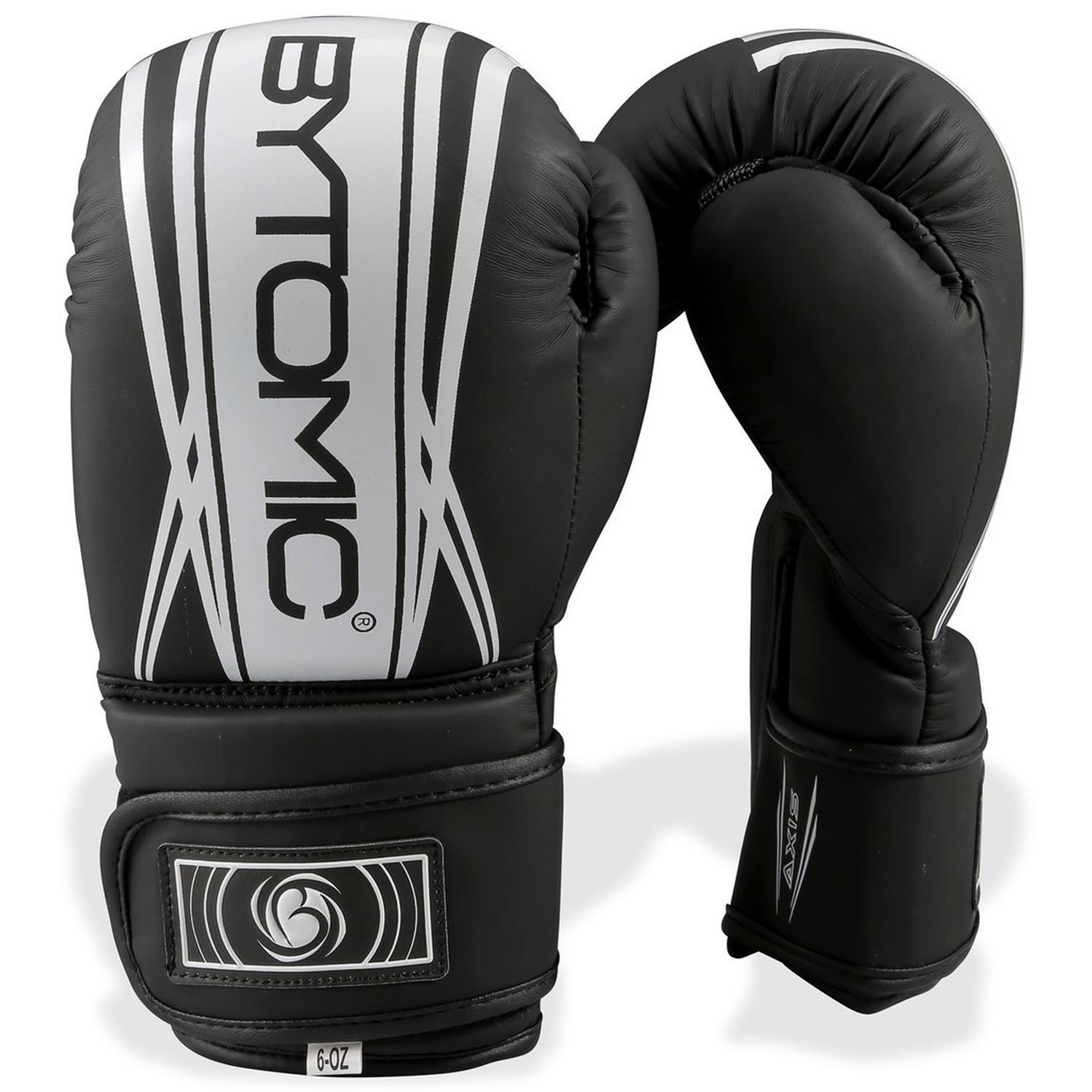 Bytomic Boxhandschuhe, Kinder, Axis V2, schwarz-weiß, 8 Oz