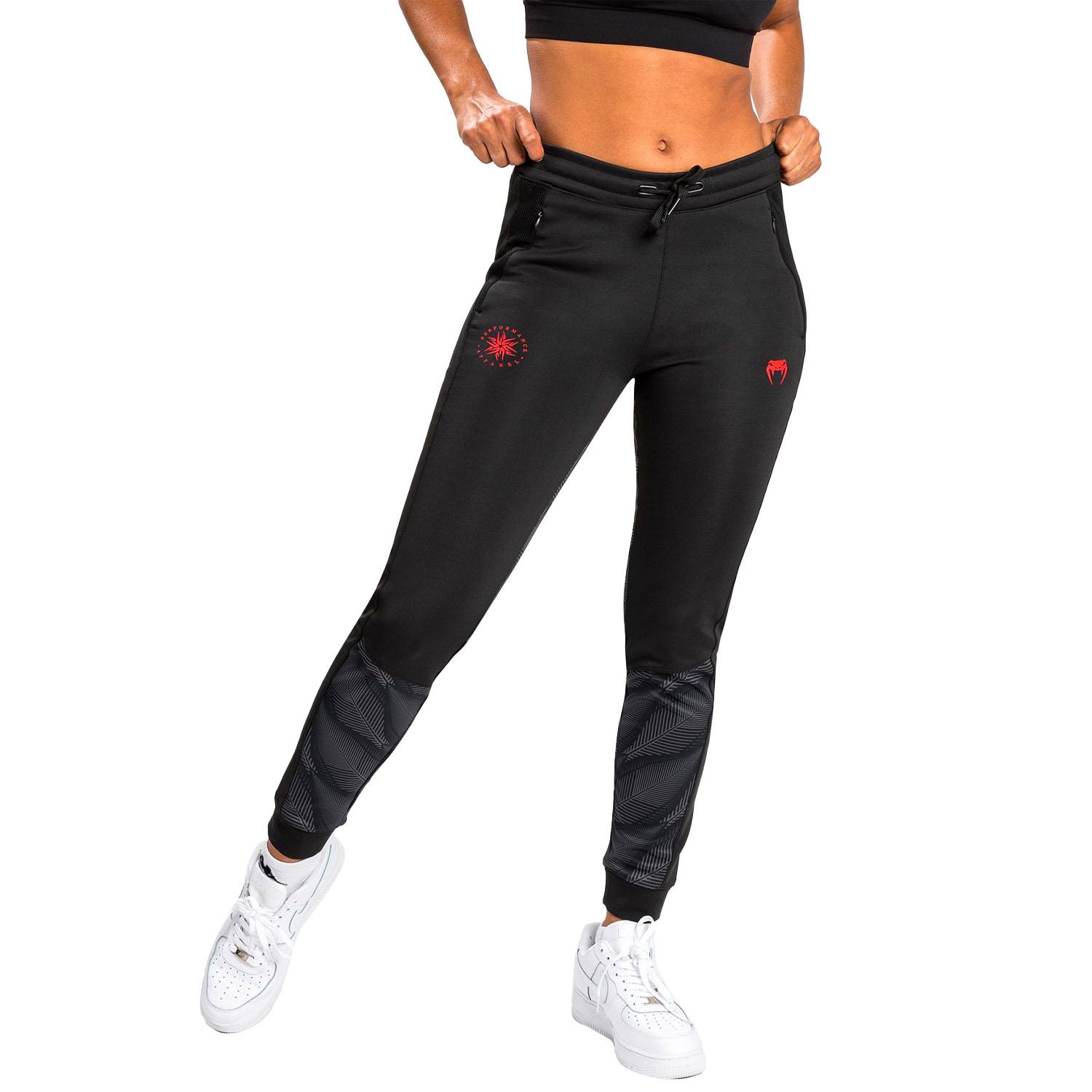 VENUM Jogginghosen, Women, Phantom, black-red, S